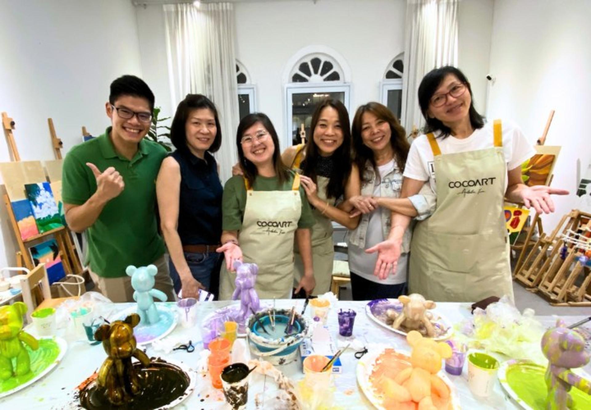 COCOART Art Jamming & Workshops in a Historic Building in Singapore - Thumbnail 4