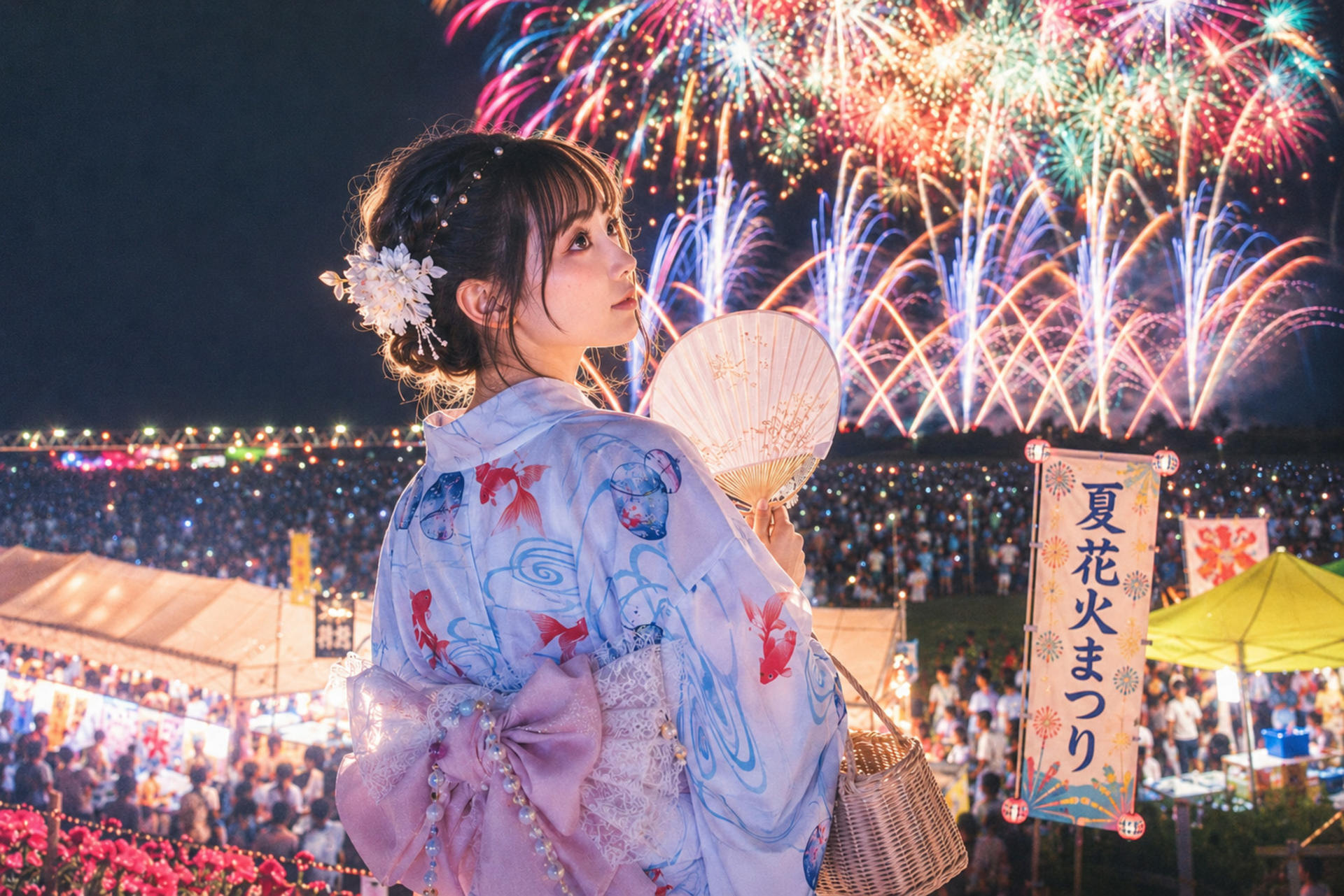 Autumn Fireworks Festival 1-Day Tour: Tsuchiura Fireworks Competition (includes admission ticket) / Kinugawa Fireworks (includes admission ticket) / Oarai Sea Fireworks / Tonegawa Fireworks - Image 1