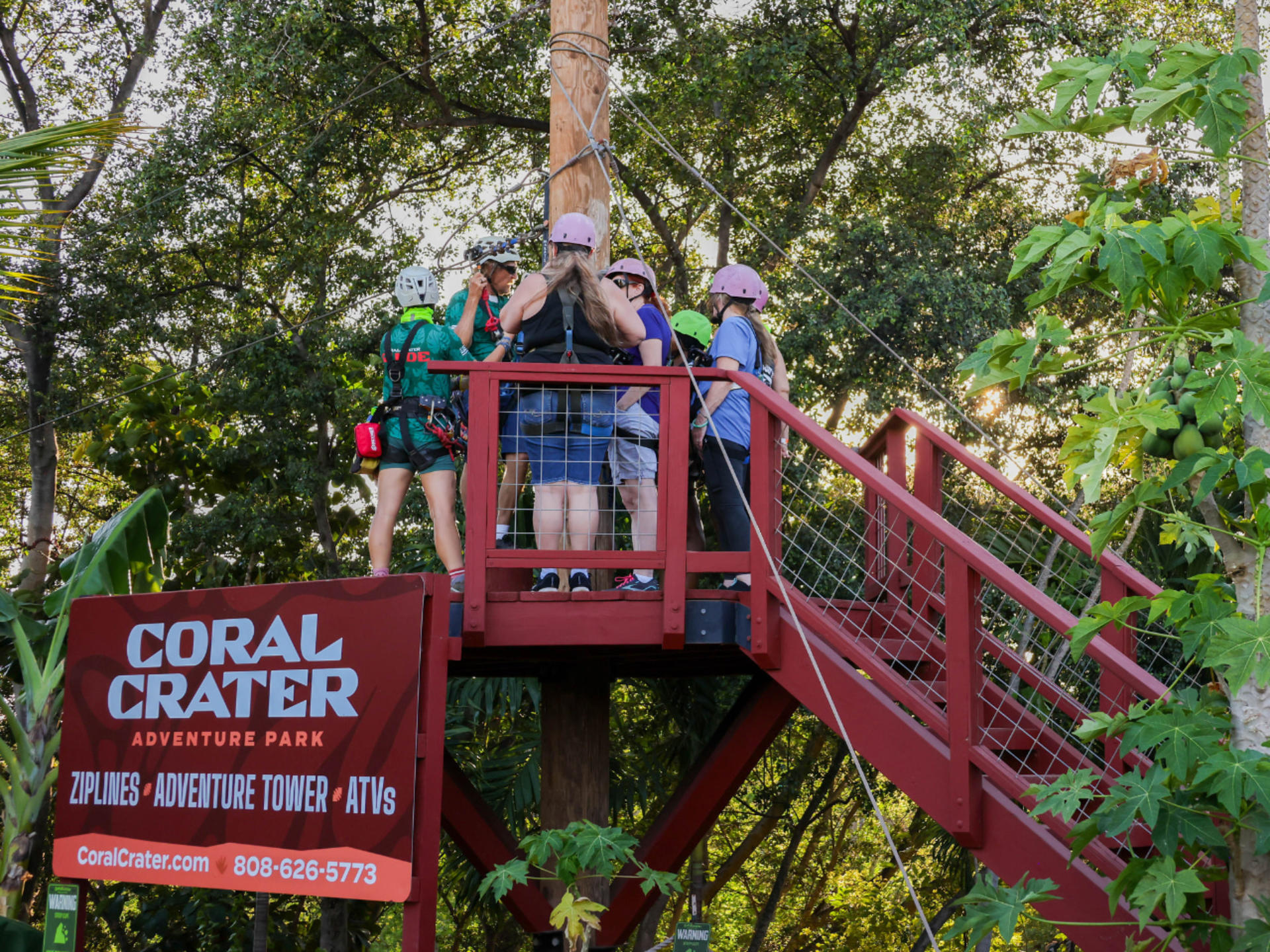Coral Crater 6-Zipline Tour in O'ahu - Thumbnail 16