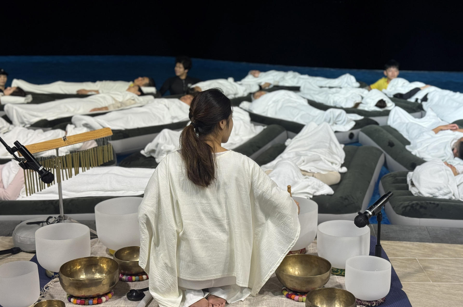 Sense of Touch Floating Sound Bath Experience at The Fullerton Ocean - Image 1