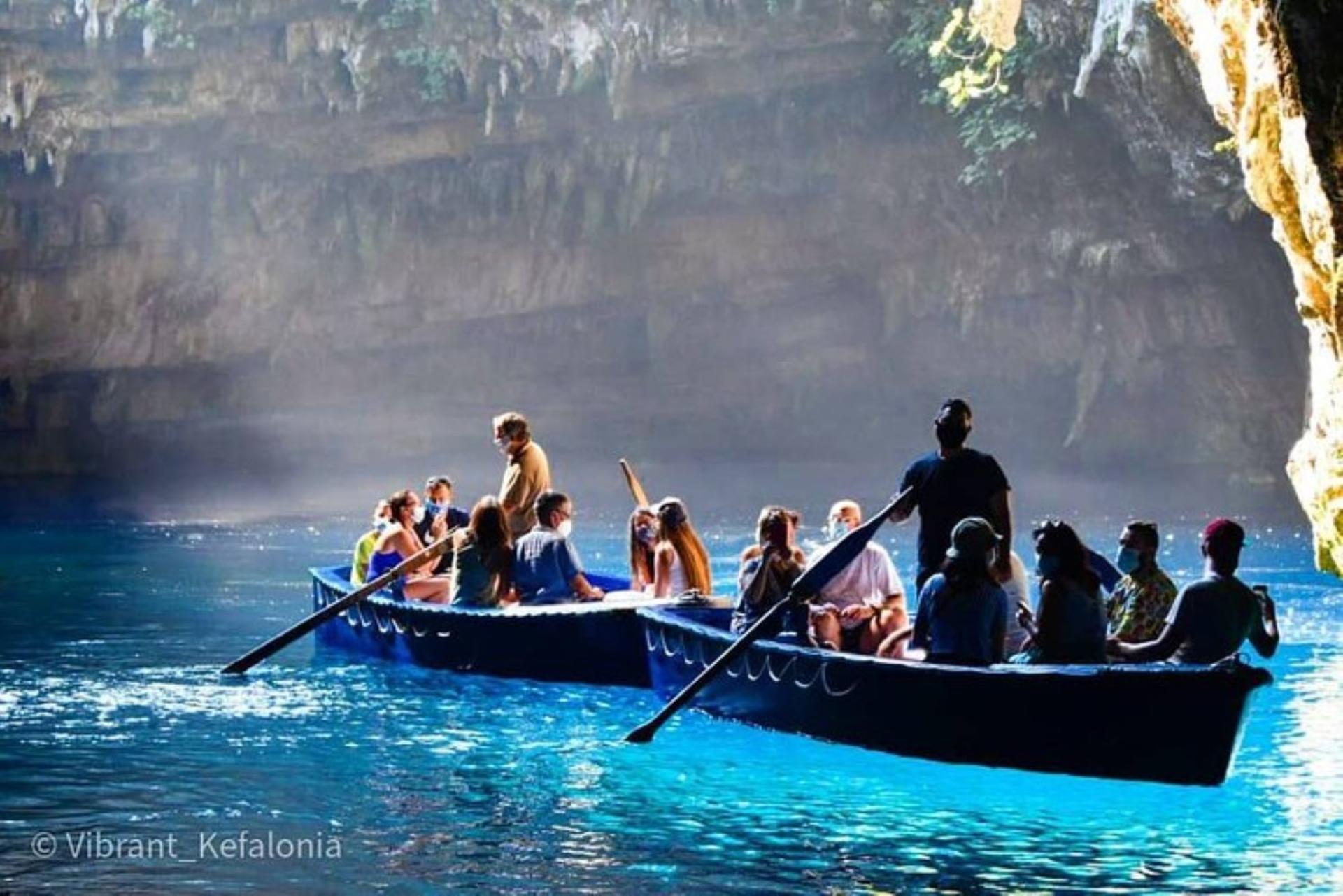 Kefalonia Drogarati Cave & Melissani Lake Half-Day Tour with Guide - Thumbnail 2