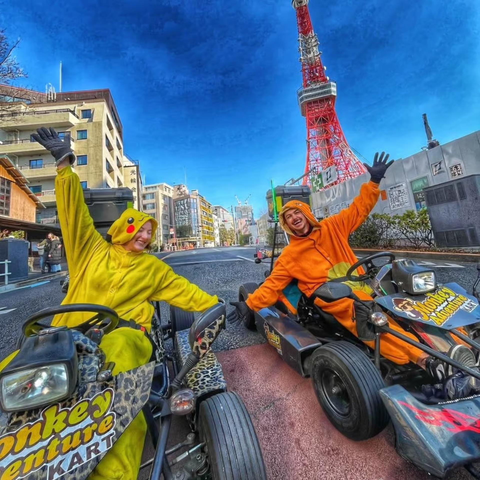 Tokyo: 2-Hour Go-Kart Rainbow Bridge Experience with Photos - Thumbnail 3