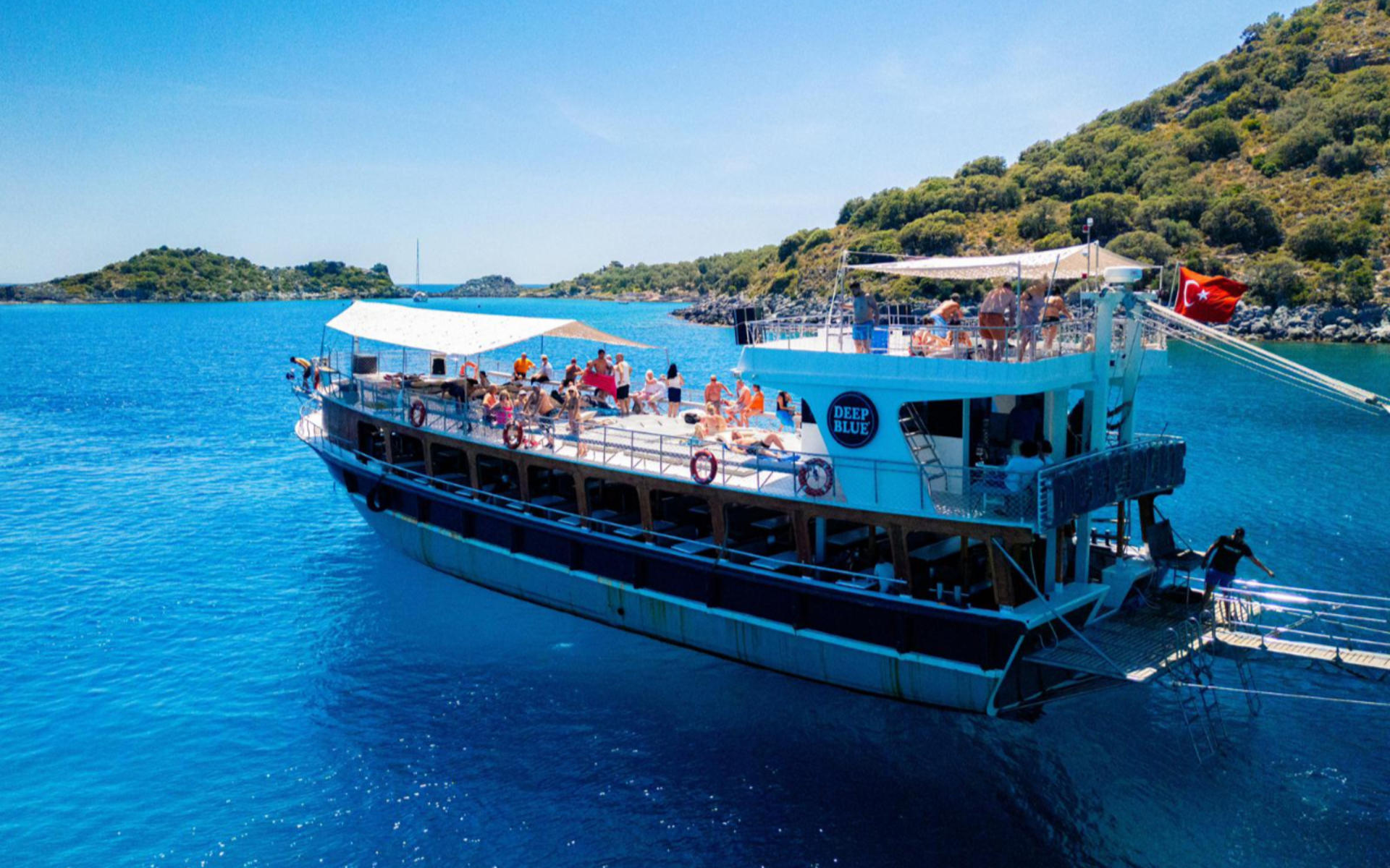 Oludeniz Full Day Boat Cruise with Lunch and Butterfly Valley - Thumbnail 6