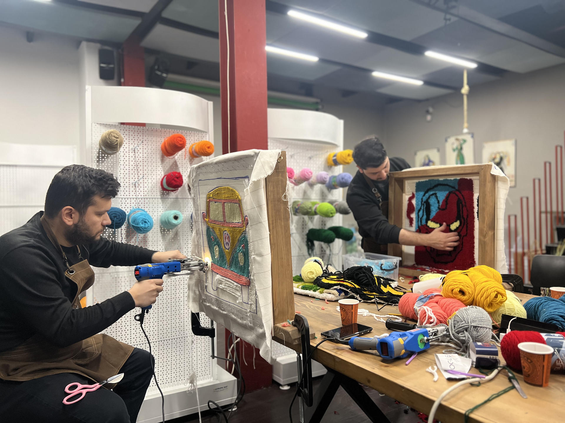 Istanbul: Rug Tufting Workshop - Shape Yarn, Decorate Wall - Image 1