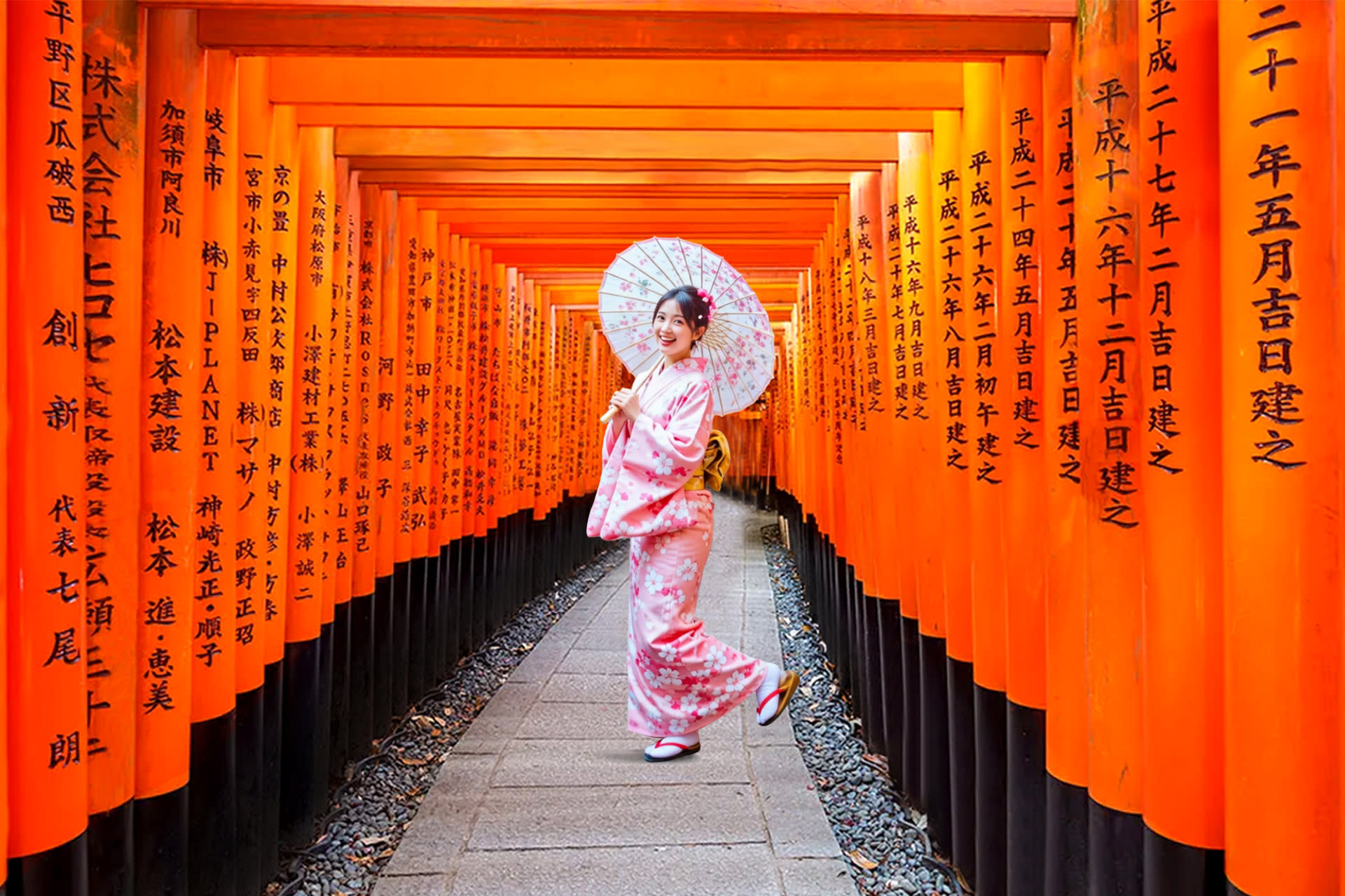 Kyoto Arashiyama Fushimi Inari and Nara Deer Day Tour - Image 1