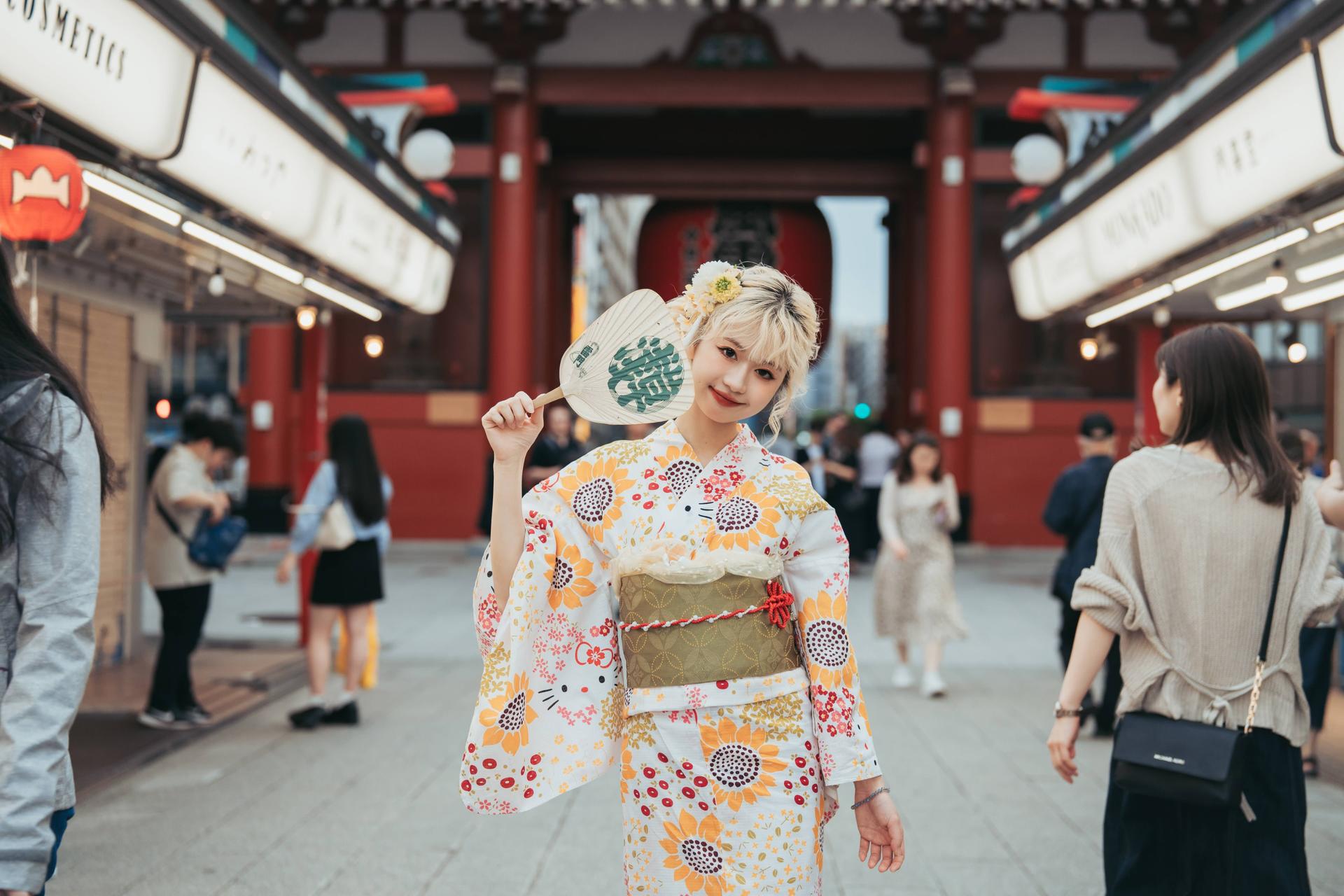 Asakusa Kimono&Yukata Rental at Kimono Miyabi Asakusa in Main Branch - Image 1