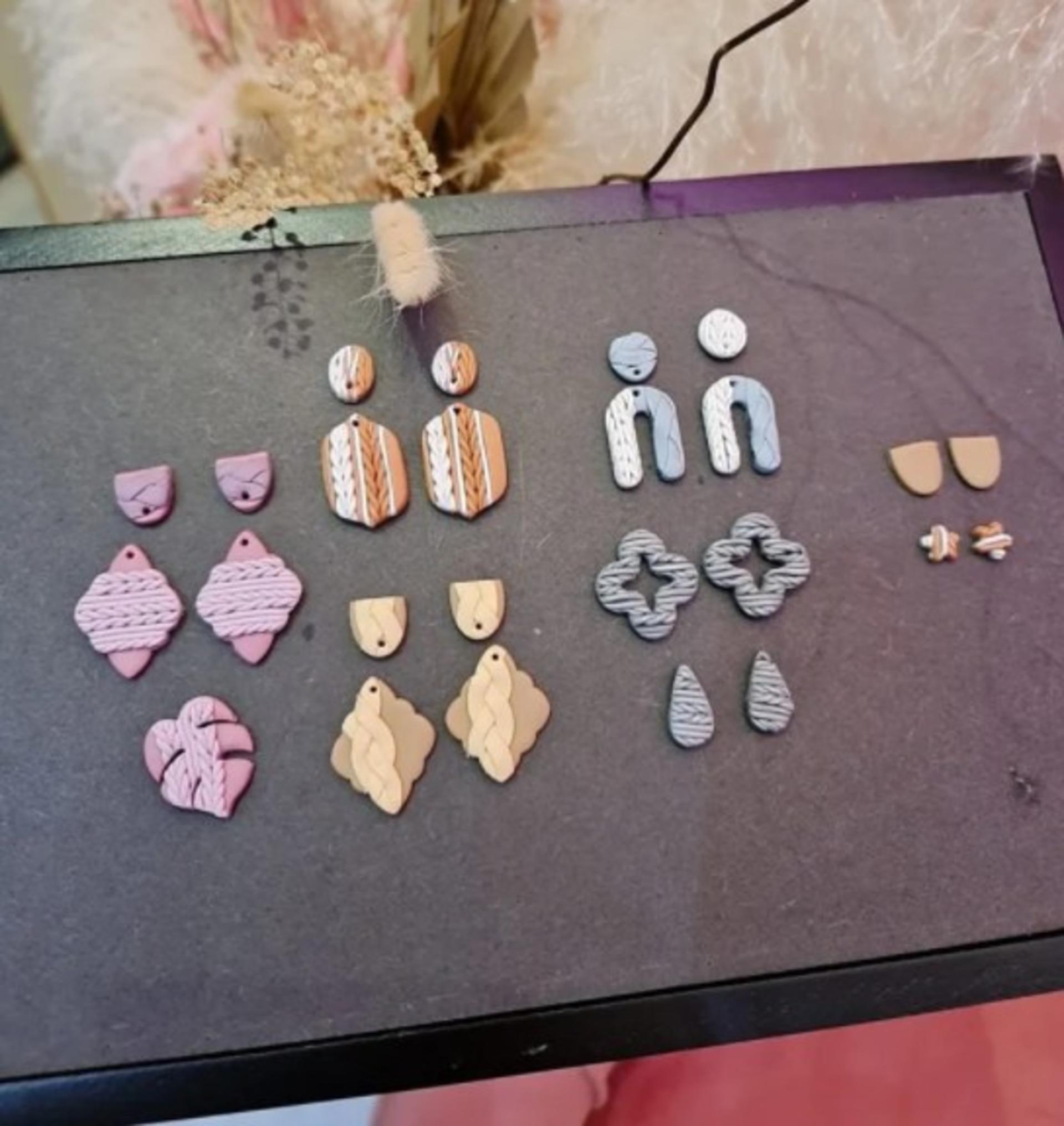 Clay Accessories Making Workshop - Regular Knitting - Thumbnail 4