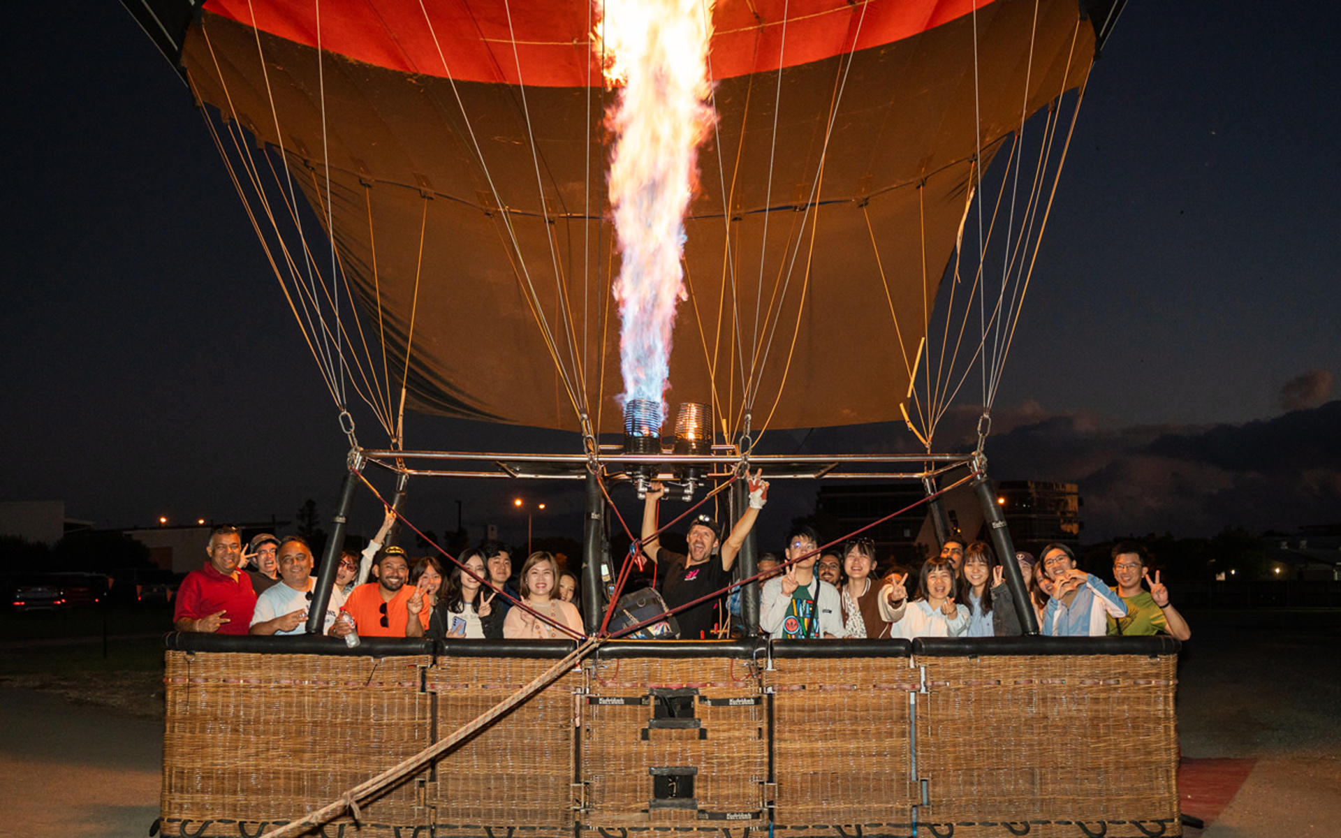Hot Air Balloon Flight Experience with Breakfast in Gold Coast - Image 1