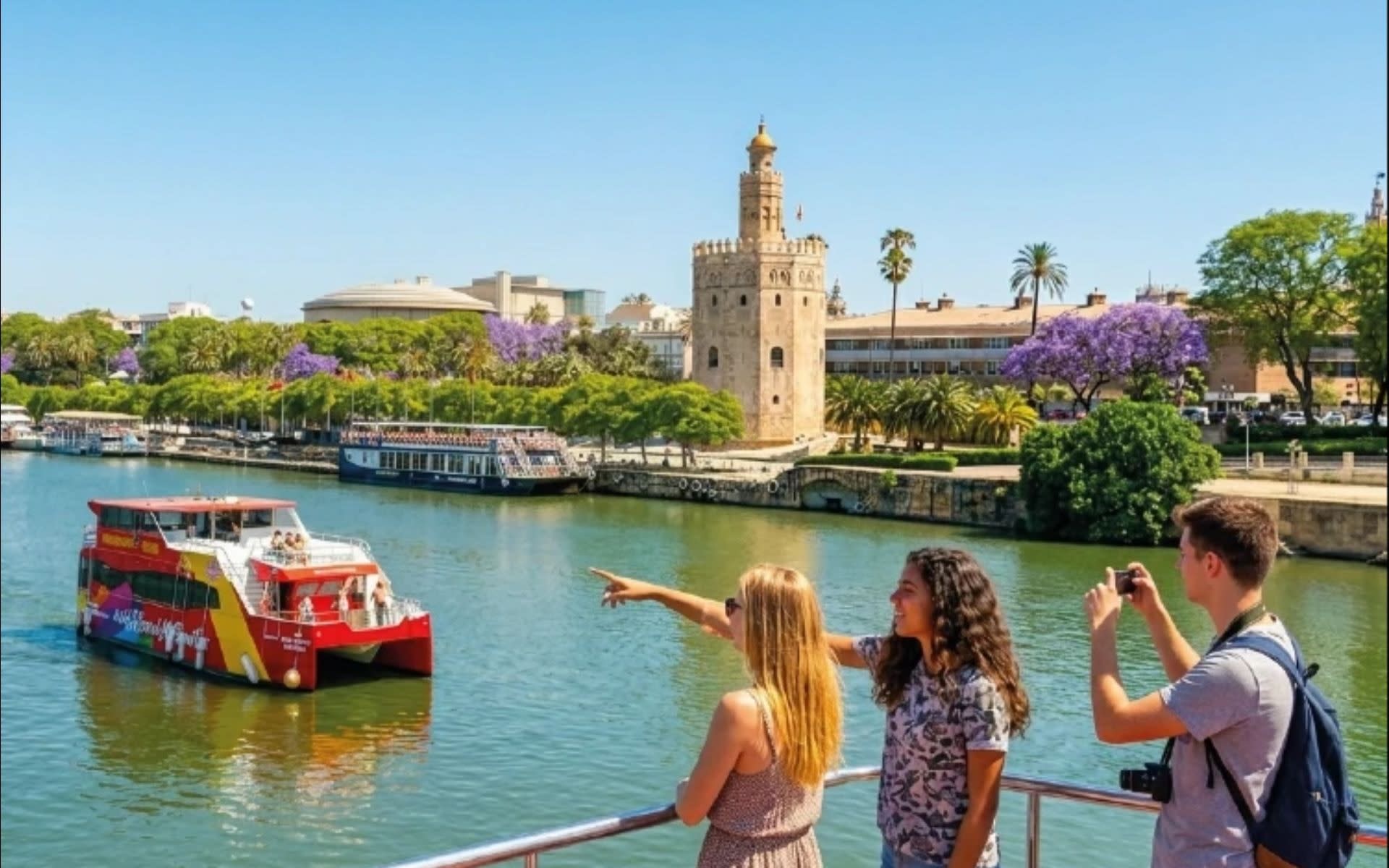 Guadalquivir River Cruise in Seville by City Sightseeing - Thumbnail 4