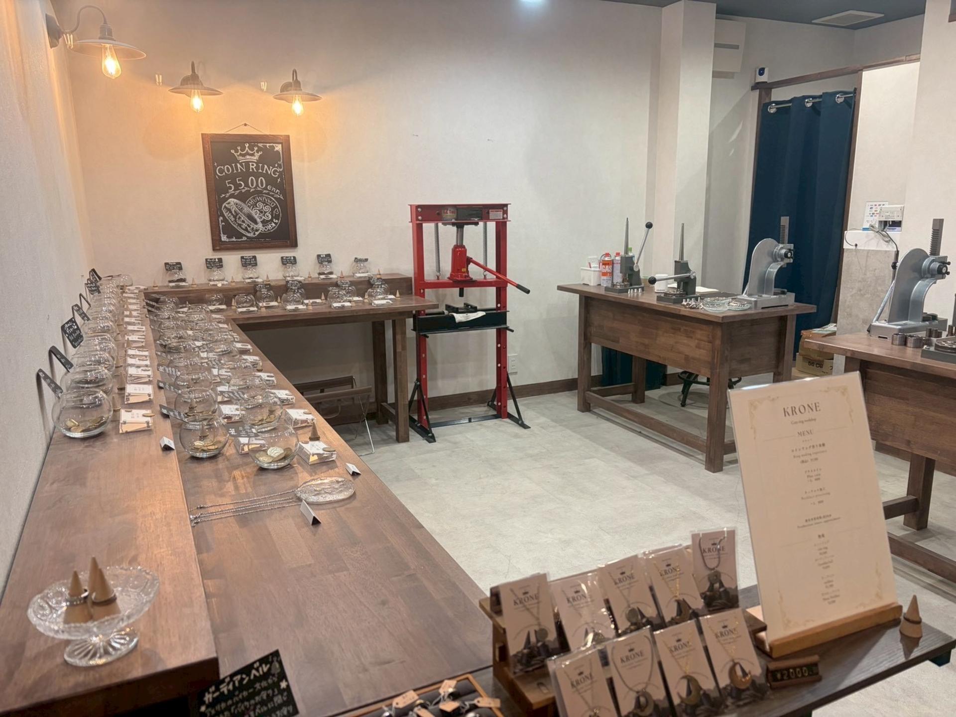 [KRONE Kyoto Arashiyama Branch] Coin Ring Workshop - Thumbnail 3