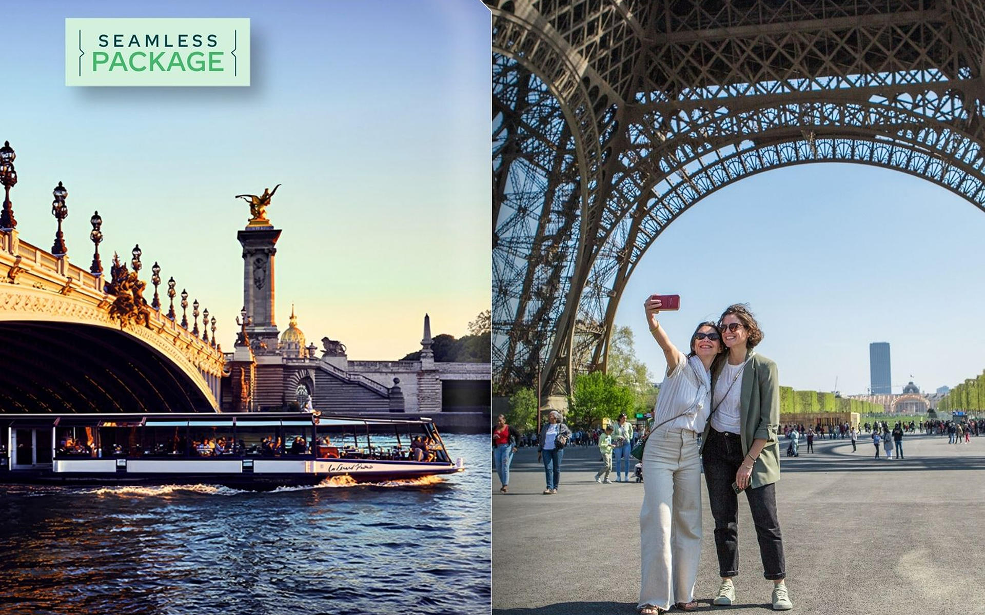 Seine River Lunch Cruise with Eiffel Tower Reserved Access - Thumbnail 2