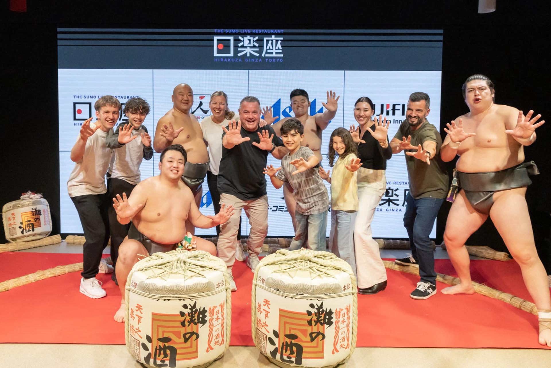 Tokyo Sumo Dinner Show in Ginza with Japanese Cuisine & Sake Bar - Thumbnail 10