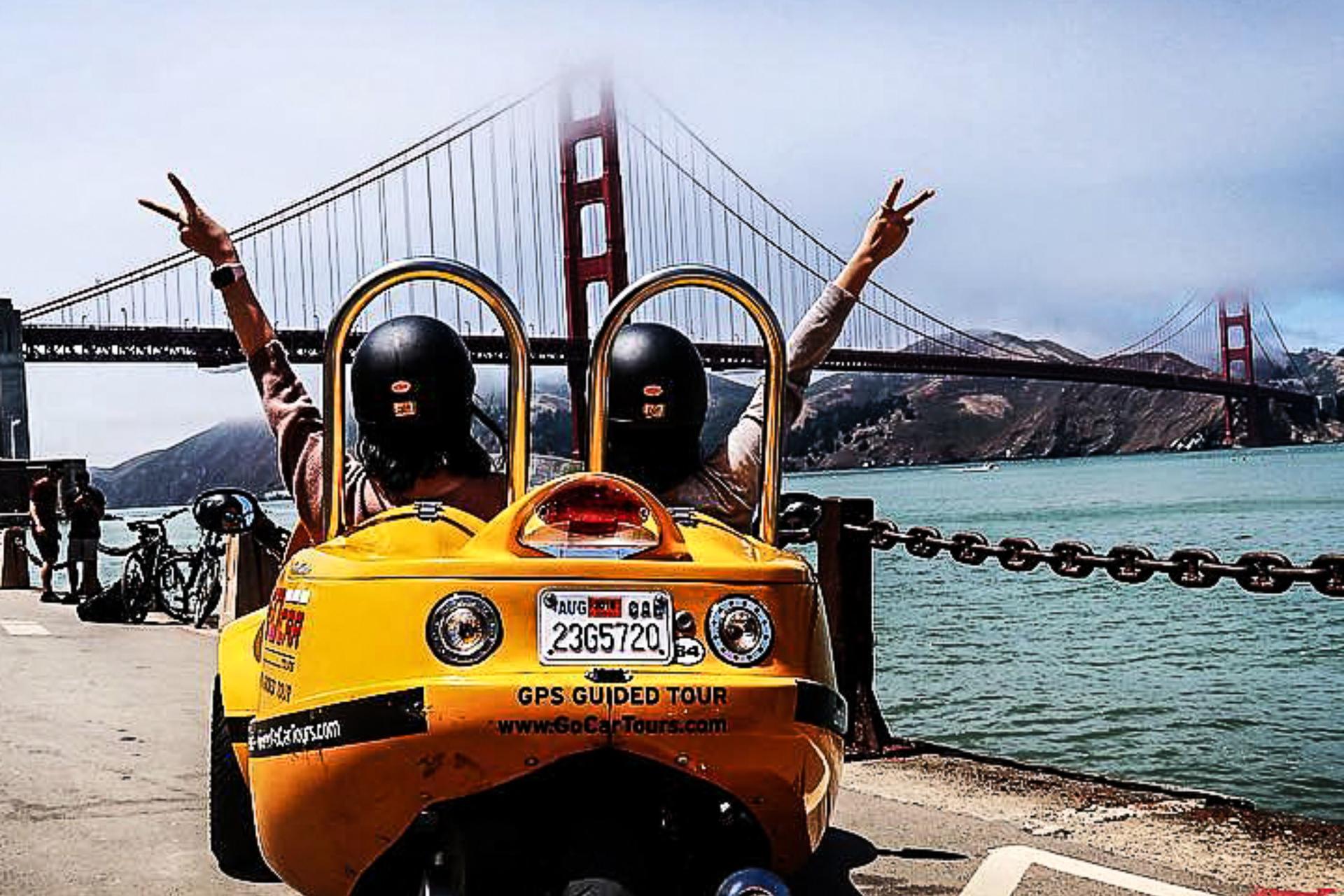 Golden Gate Bridge and Back Loop GoCar Tour - Thumbnail 2