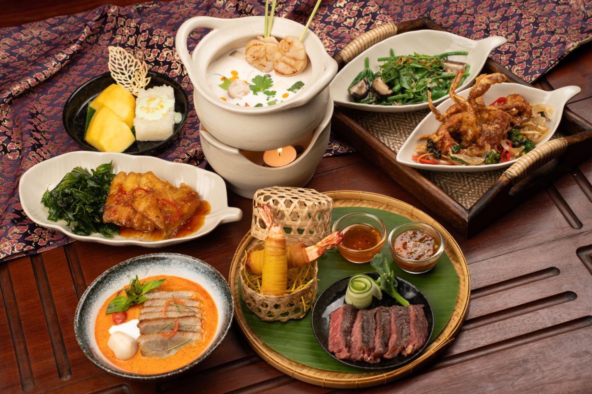 Authentic Thai Buffet at basil, Sheraton Grande Sukhumvit Bangkok (BTS Asok) - Image 1