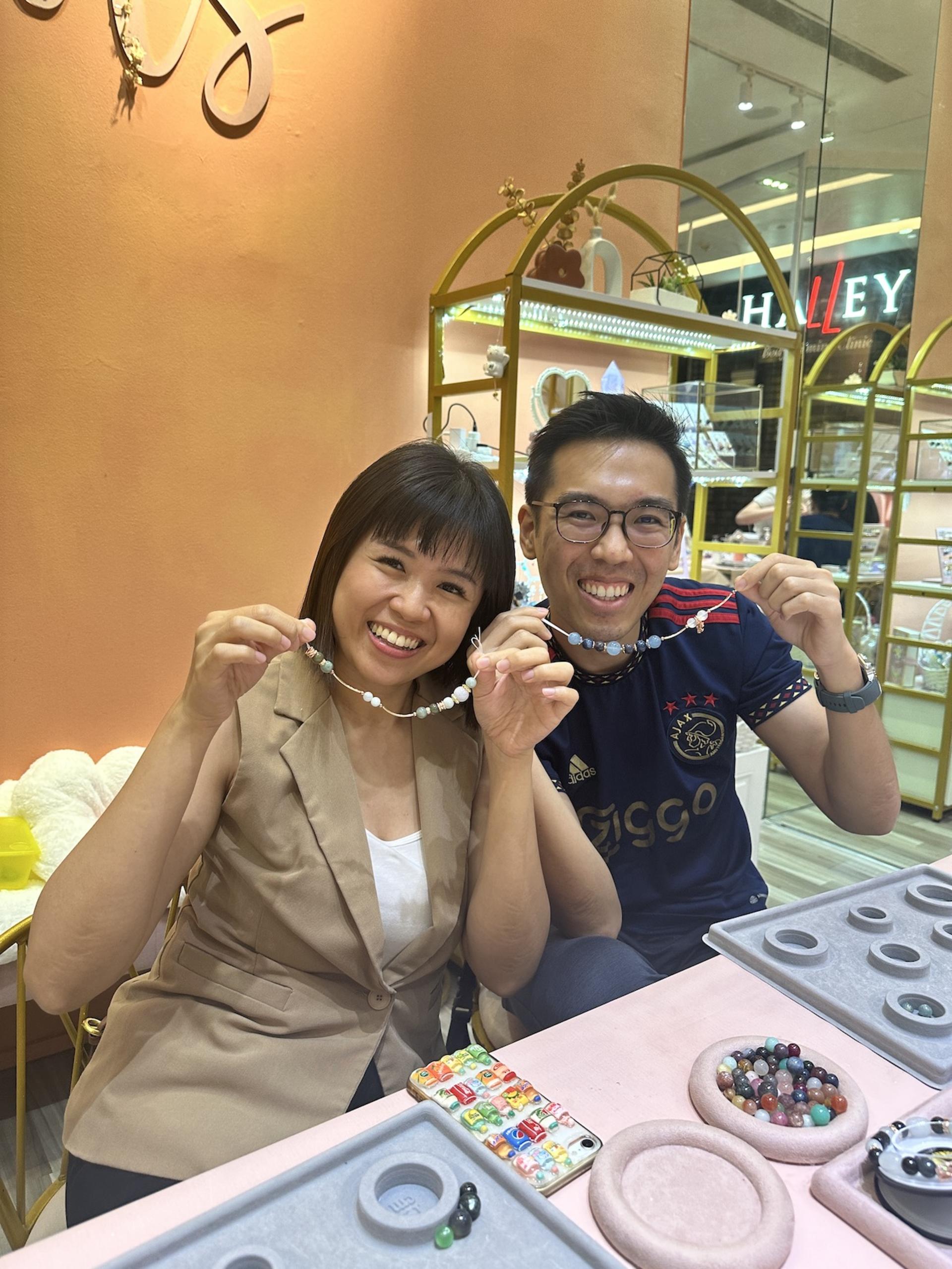 Jade Bracelet Workshop by Floral Knots at Orchard Gateway - Thumbnail 8