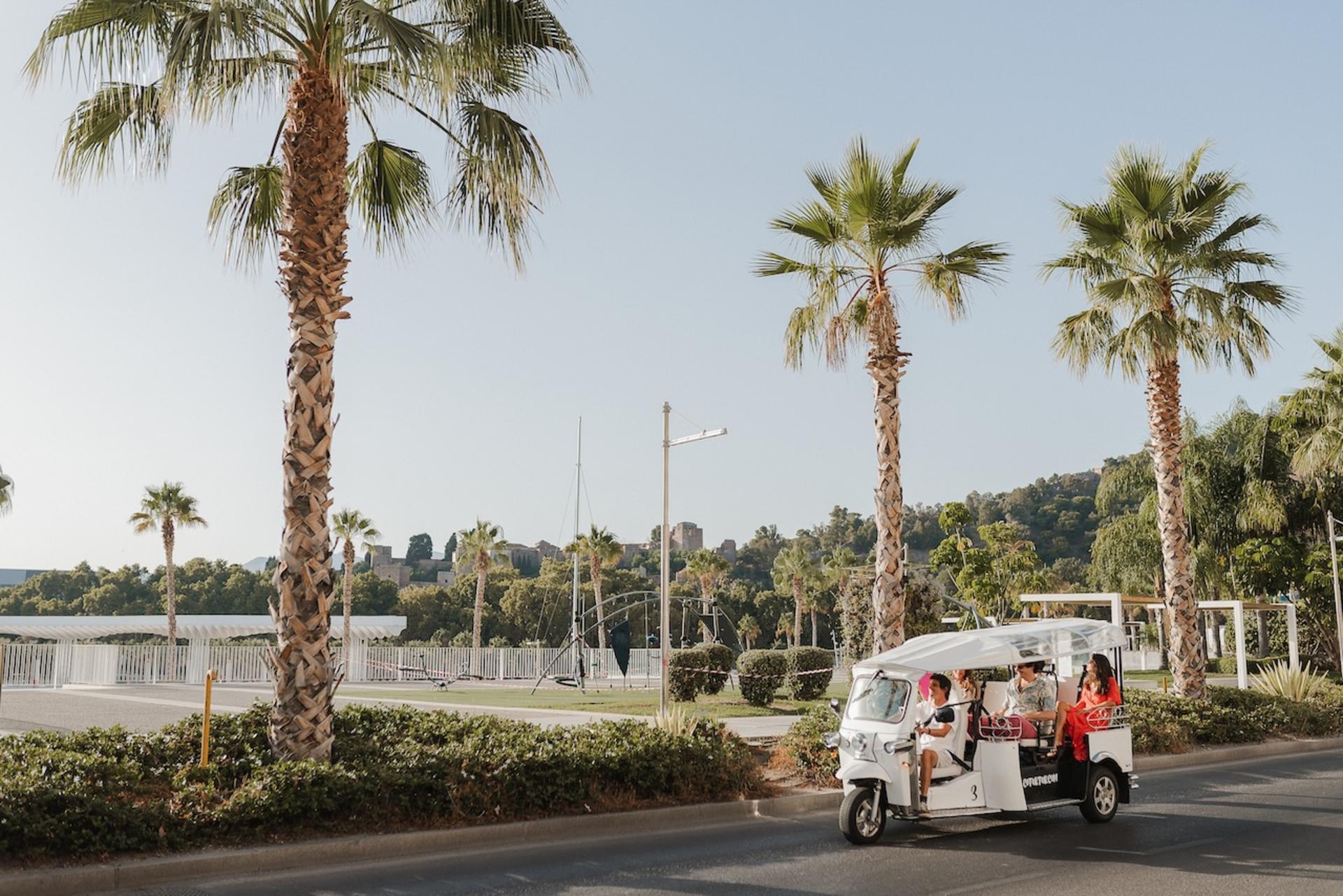Private Eco Tuk Tuk Tour in Malaga - Thumbnail 5