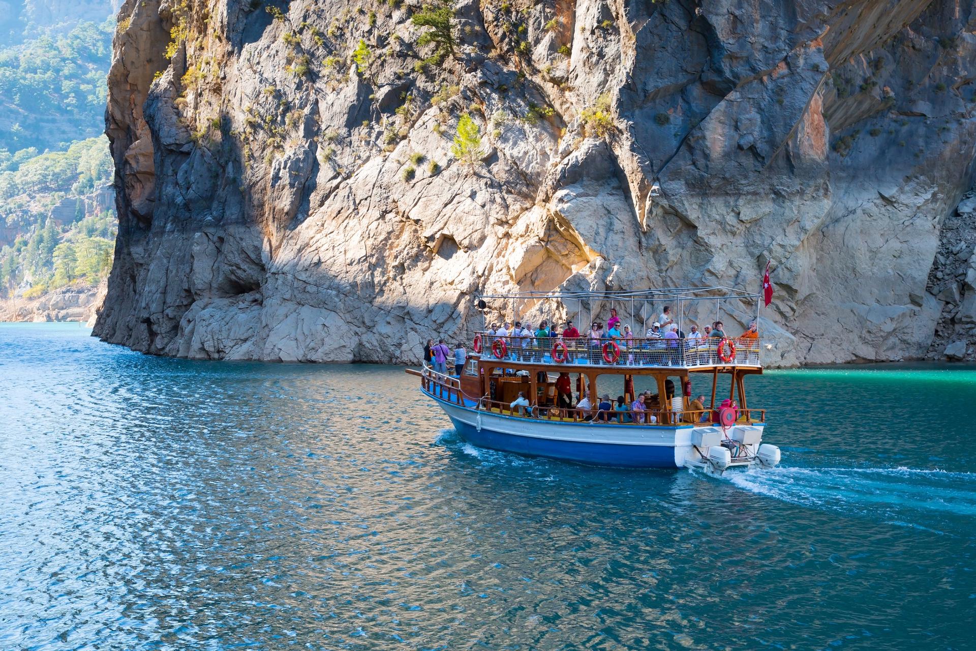 Antalya Green Canyon Full-Day Cruise with Swims - Image 1