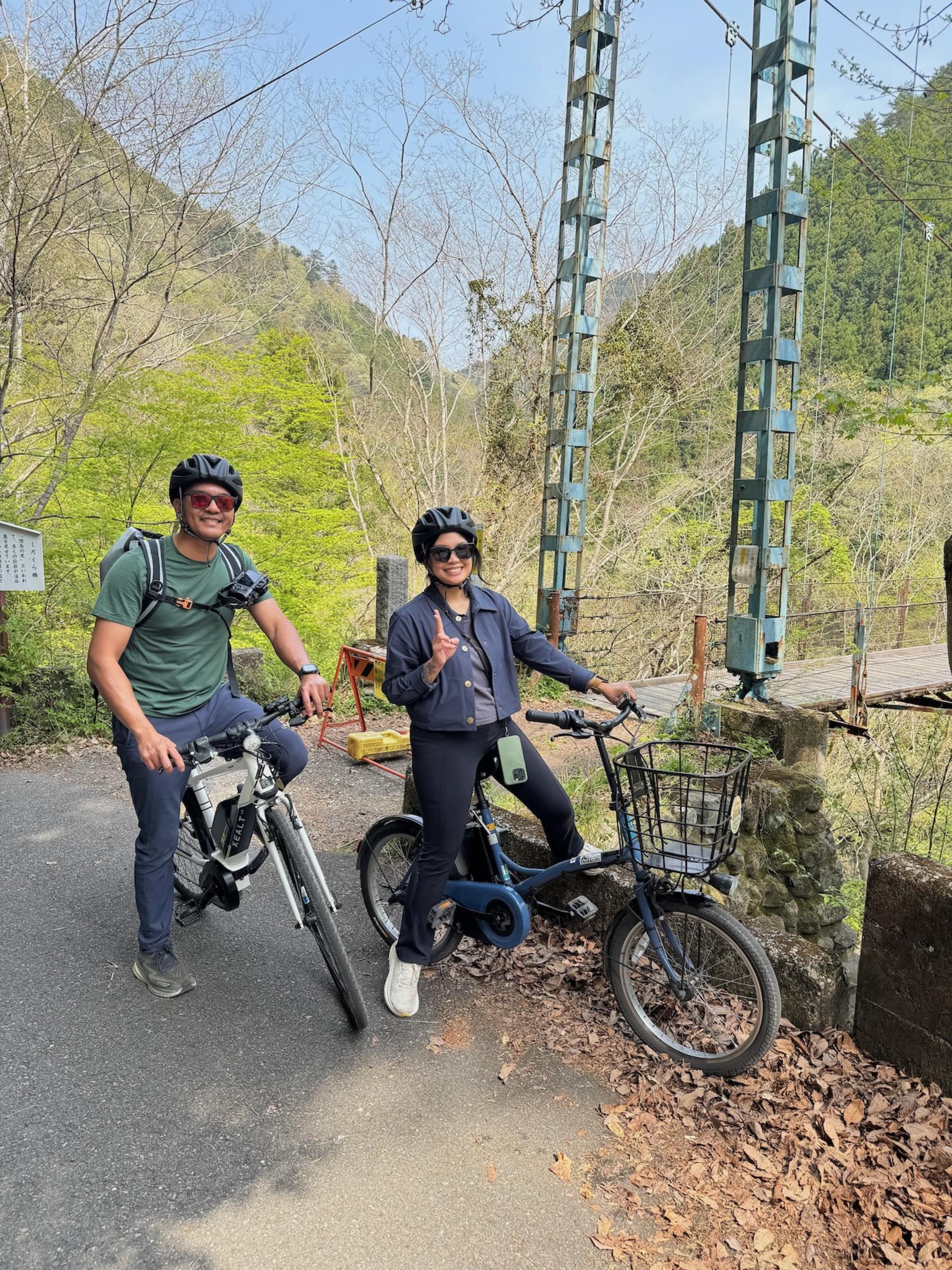 Tokyo Okutama Mountain Half-Day Cycling Adventure with Wasabi Tasting - Thumbnail 2