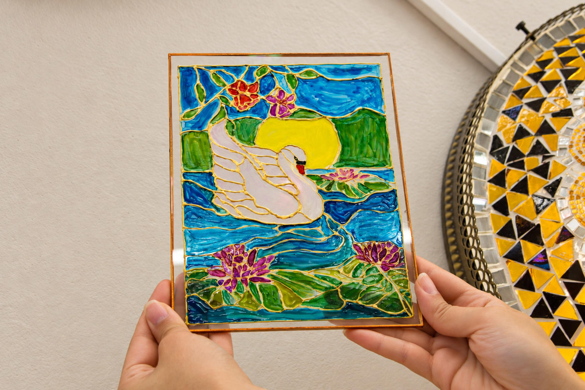 Rooftop Stained Glass Painting Workshop with Fairy Chimney Views - Thumbnail 3