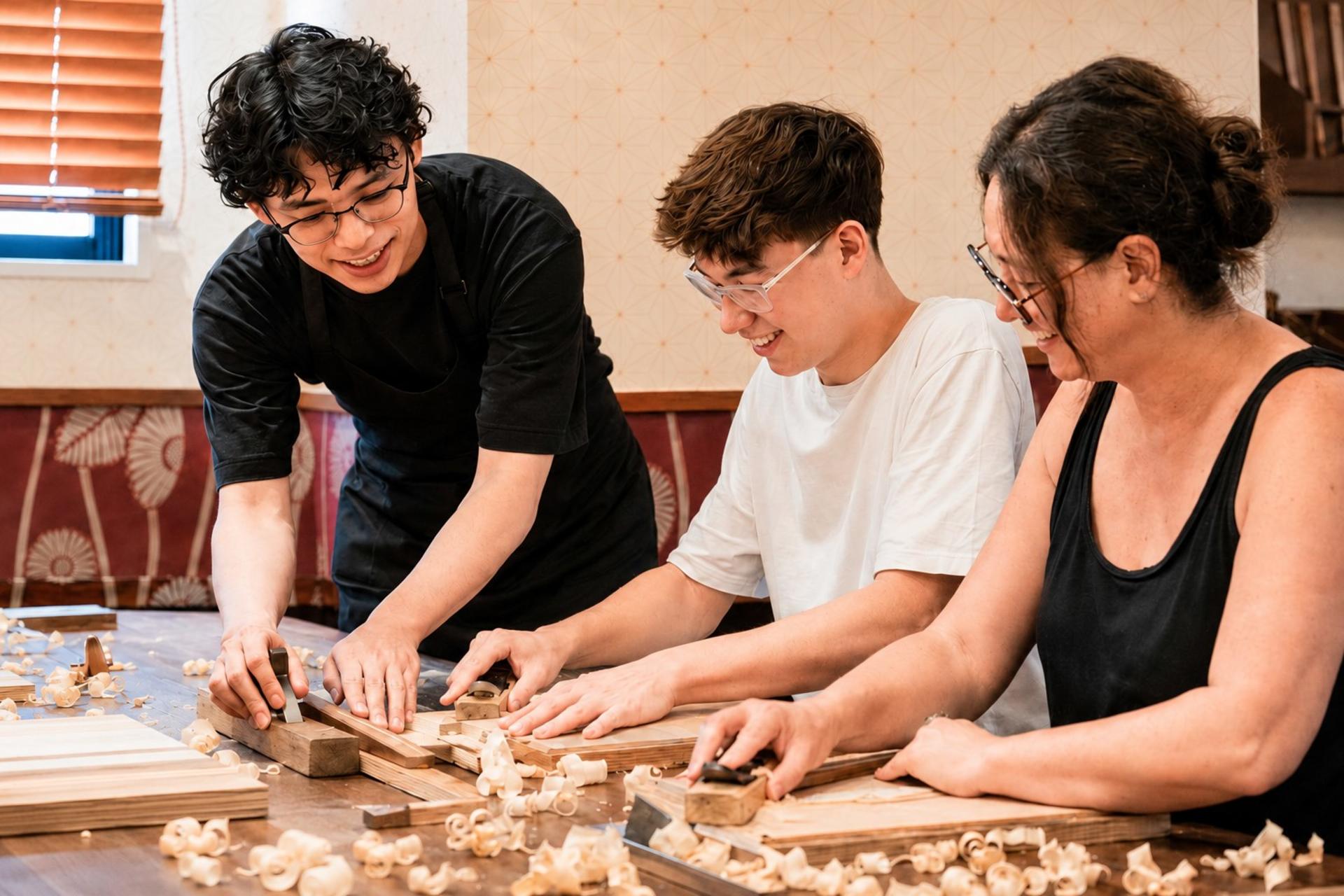 Tokyo Asakusa Chopsticks Workshop: Make Your Own Pair - Thumbnail 2
