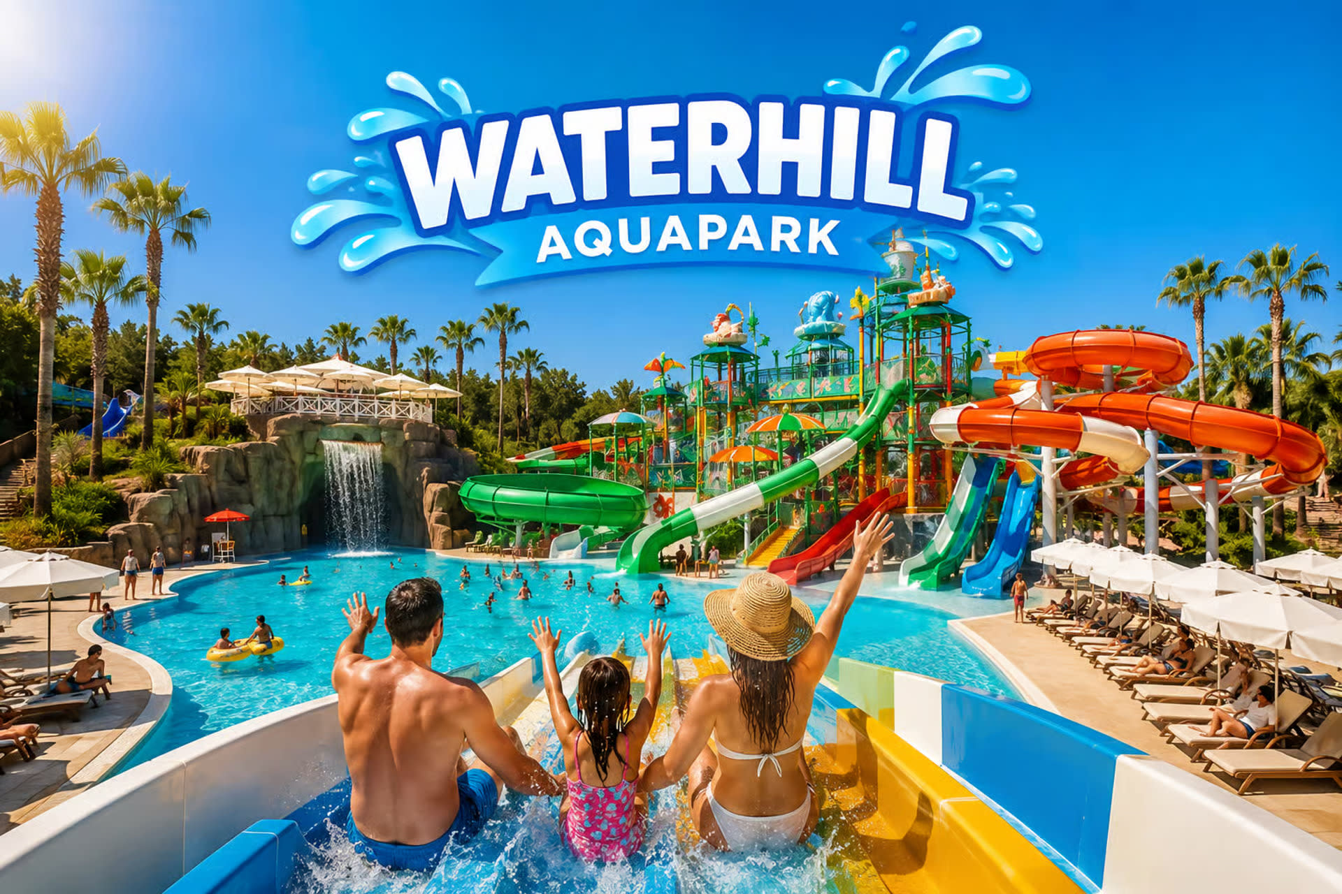 Waterhill Aquapark Ticket with Lunch & Unlimited Drinks in Antalya - Thumbnail 2