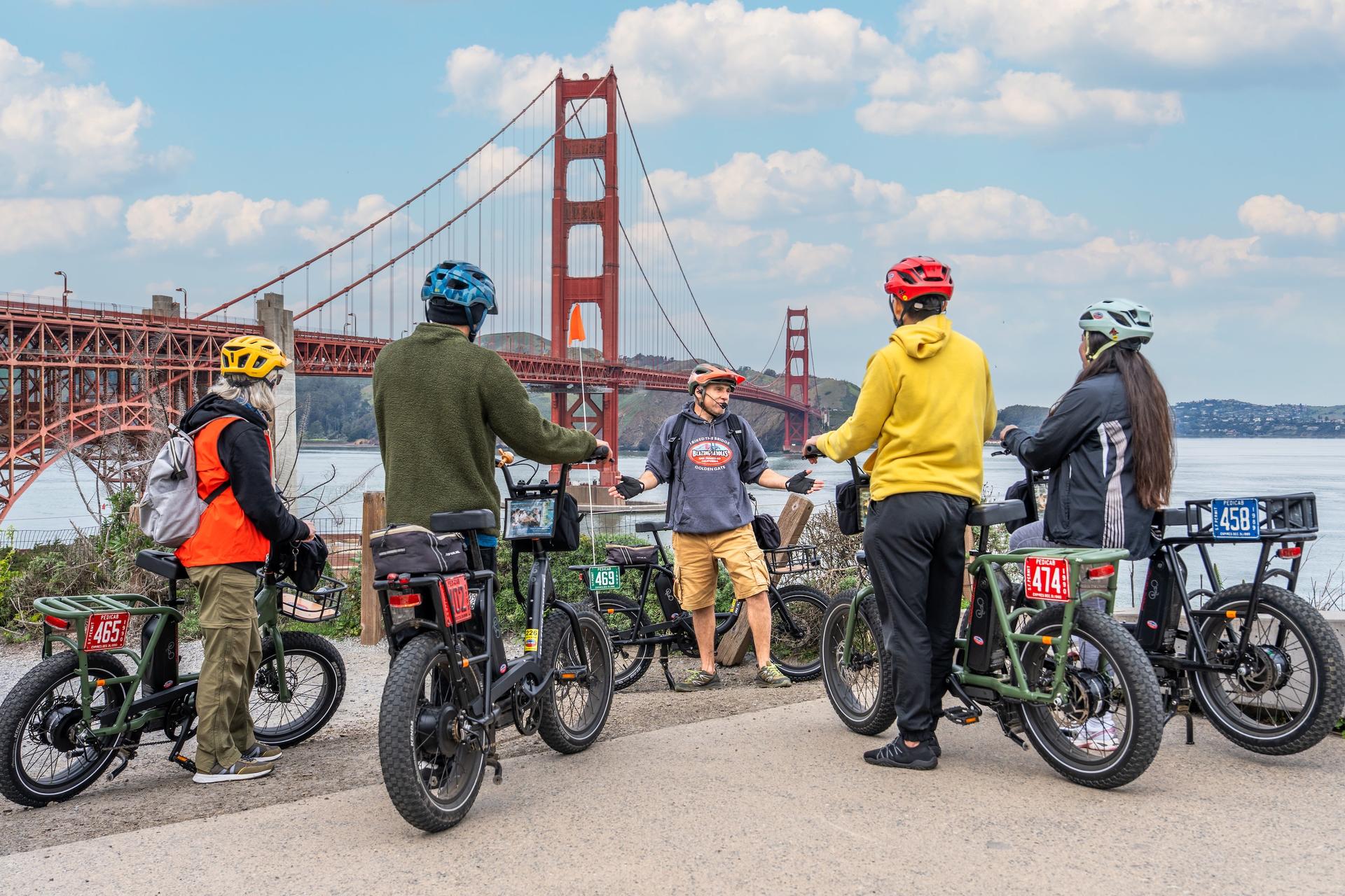 Golden Gate Bridge Guided Bike Tour with Bike Rental Day Pass - Image 1