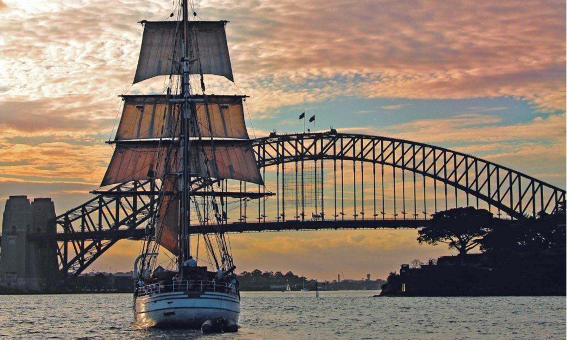Tall Ship Dinner Cruise on Sydney Harbour - Image 1