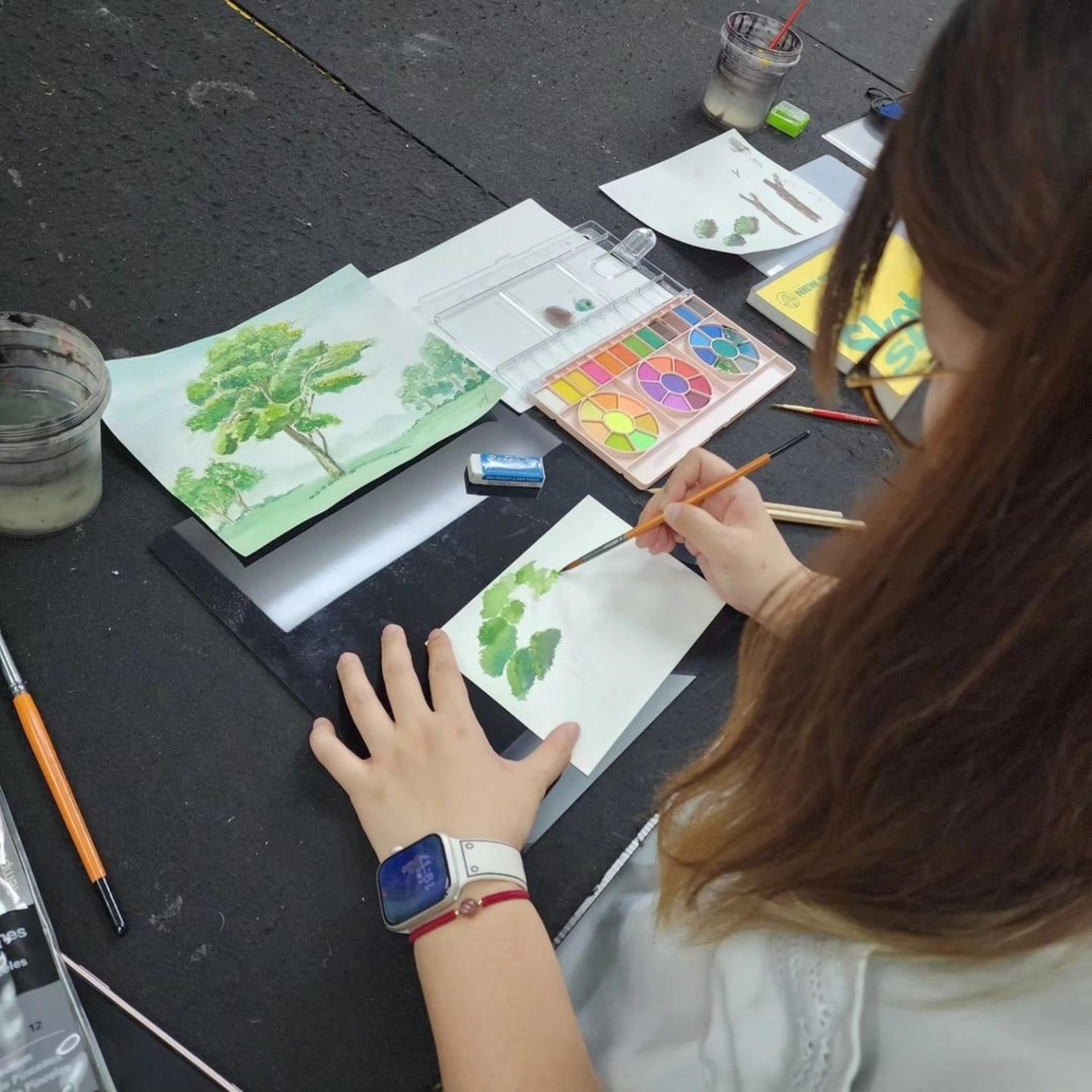 Bing Shu Lab | Watercolor Illustration Workshop - Thumbnail 2