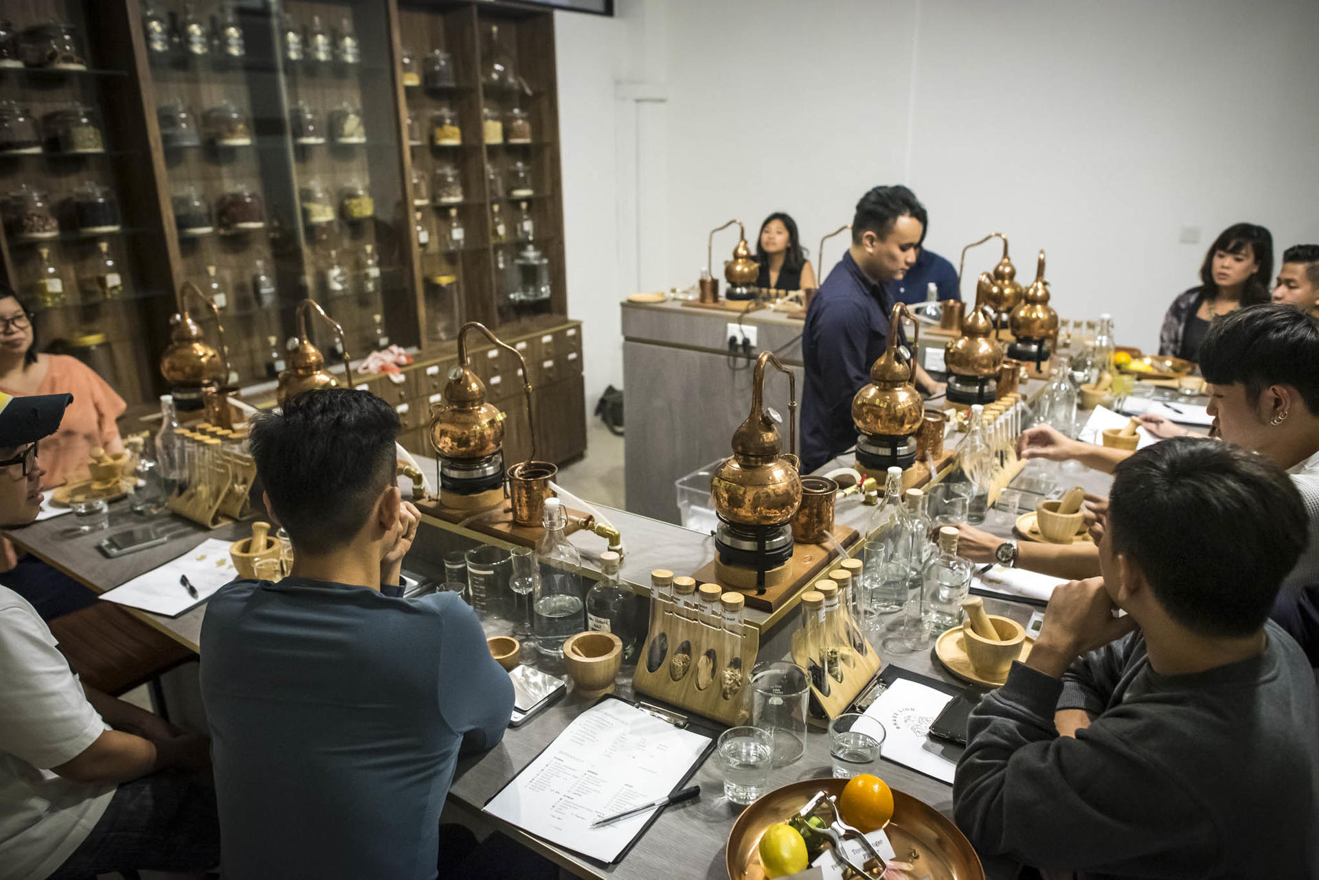 Brass Lion Distillery Gin School in Singapore - Thumbnail 3