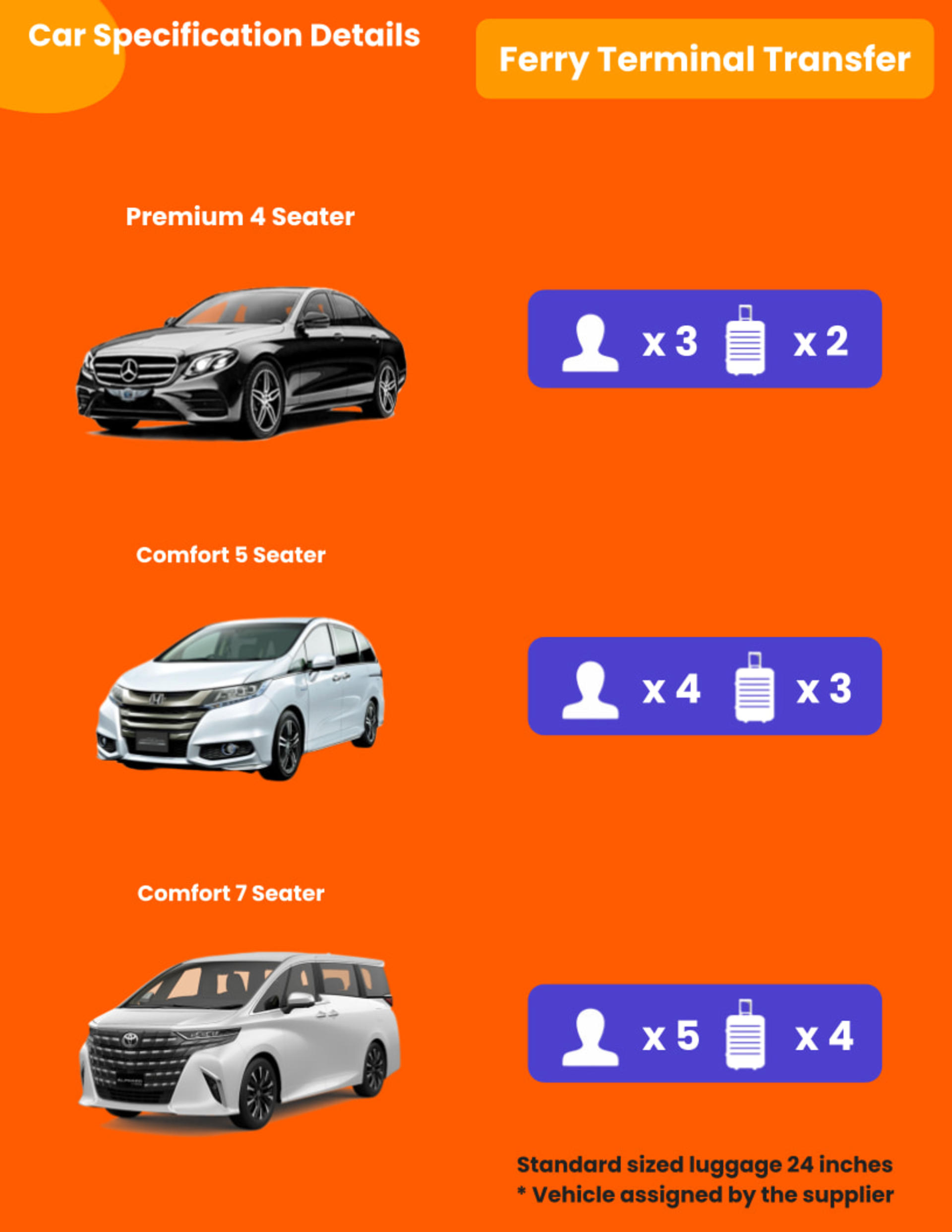 Singapore Car Rental with Female Driver to Ferry/Cruise Terminal by MyProGuide - Thumbnail 2