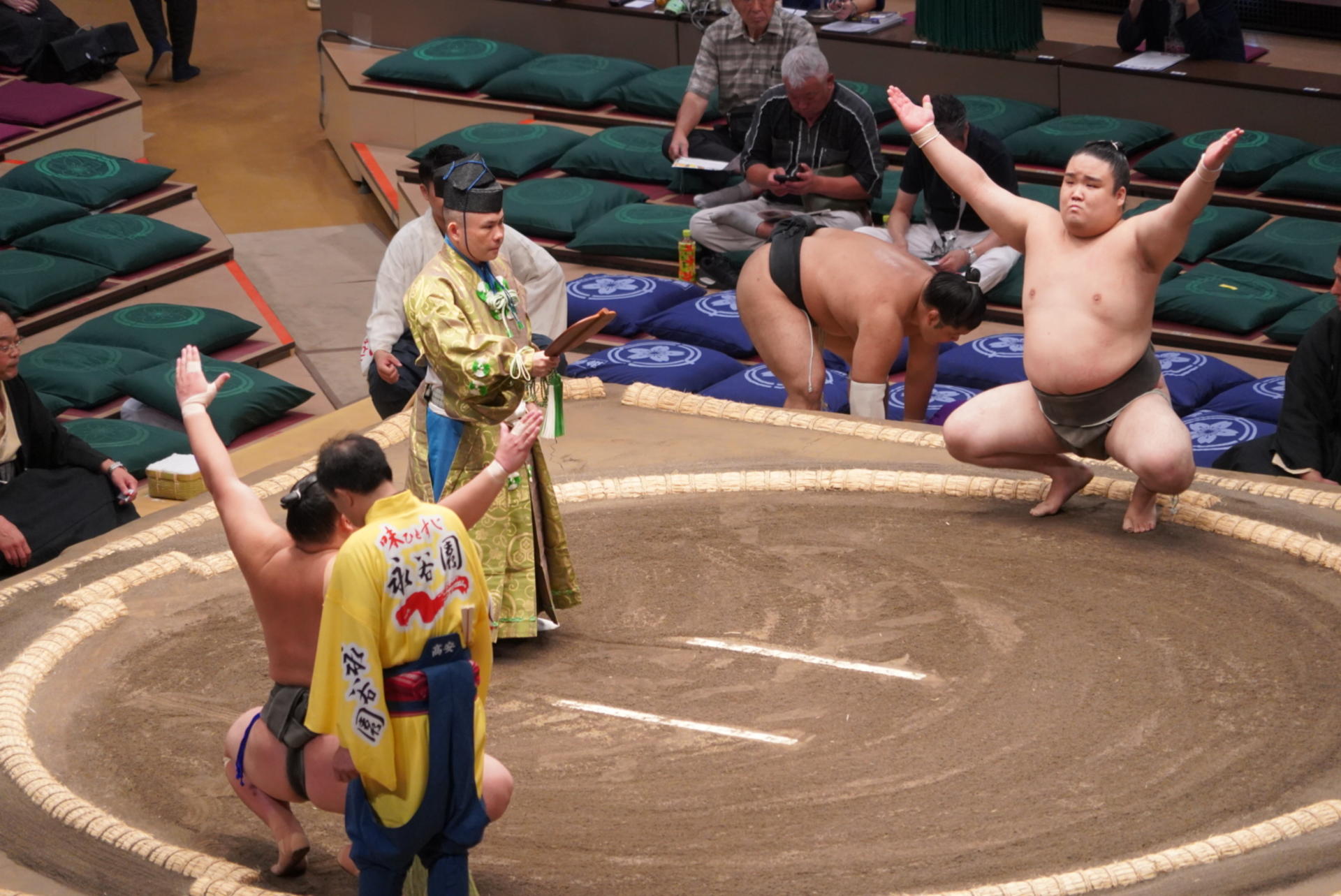 Tokyo Grand Sumo Tournament Ticket and Sumo Walking Tour in Ryogoku  - Thumbnail 5