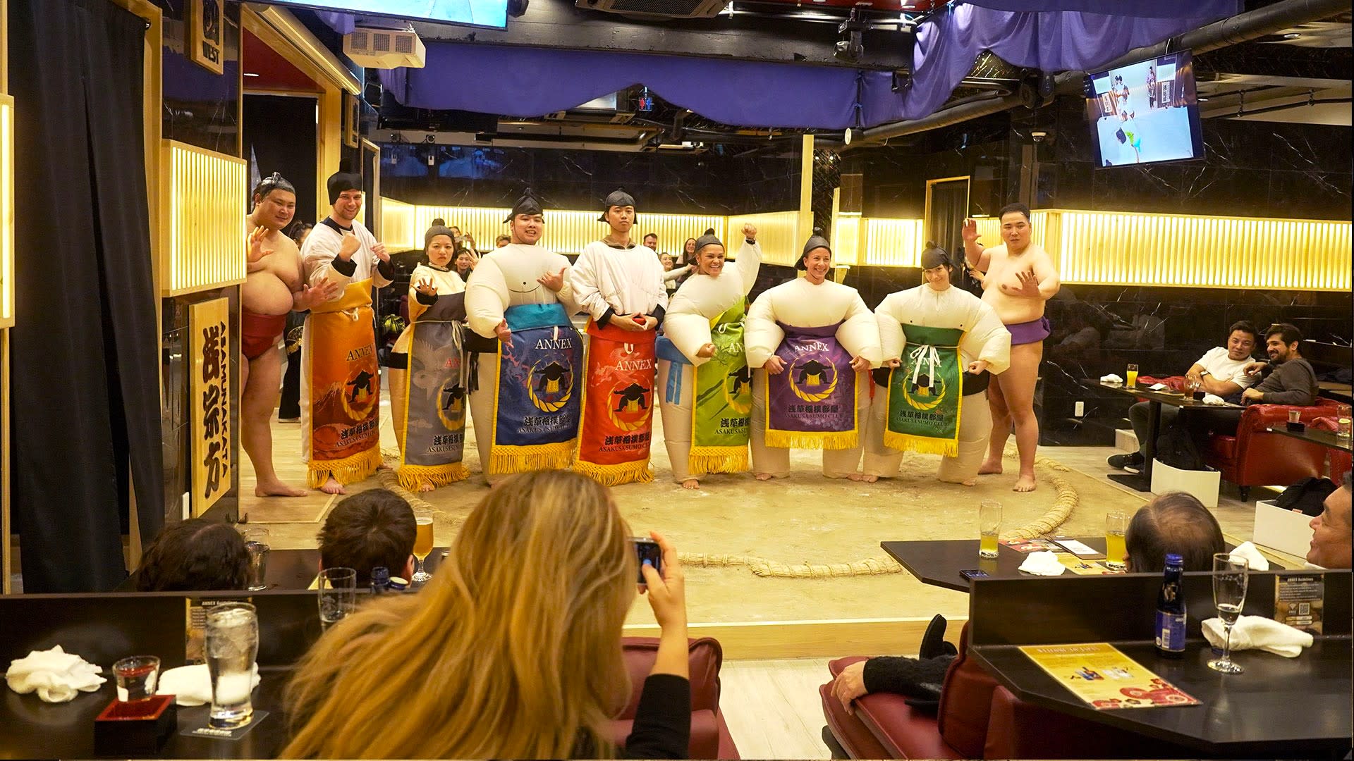 Asakusa Sumo Club ANNEX: Sumo Show with Deluxe Japanese Cuisine - Thumbnail 10