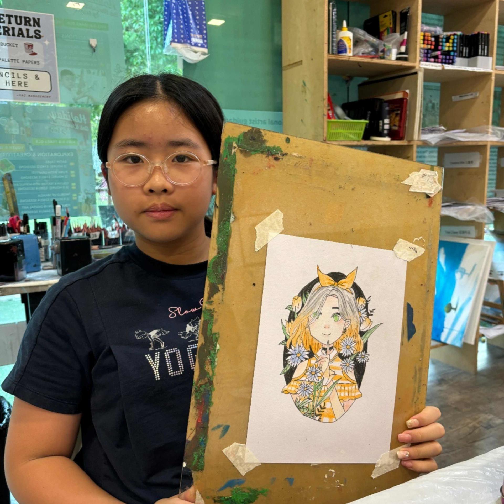 Singapore Chinatown Manga Painting Workshop - Image 1