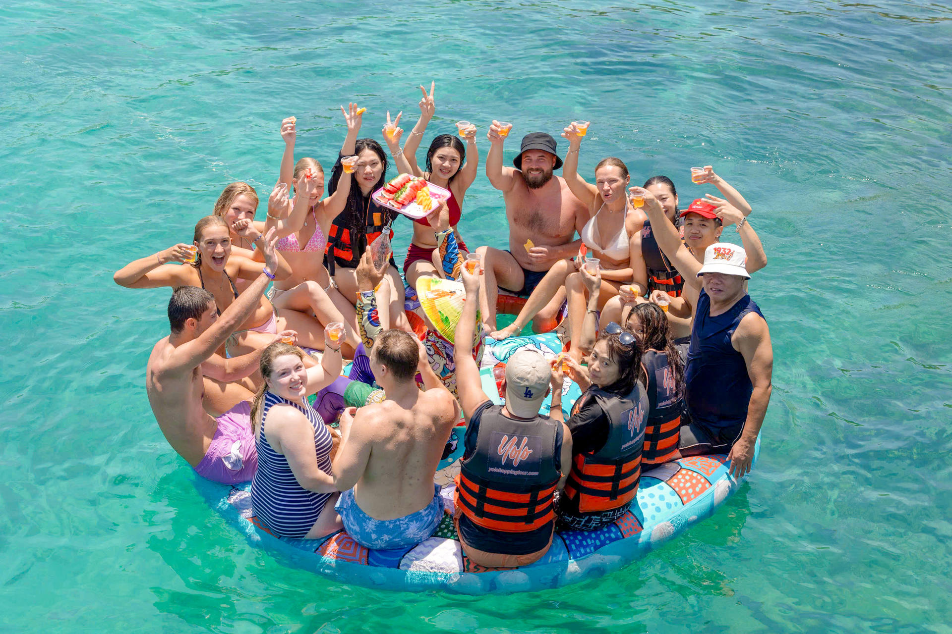 Nha Trang Floating Bar Boat Party Island Hopping Tour - Thumbnail 2
