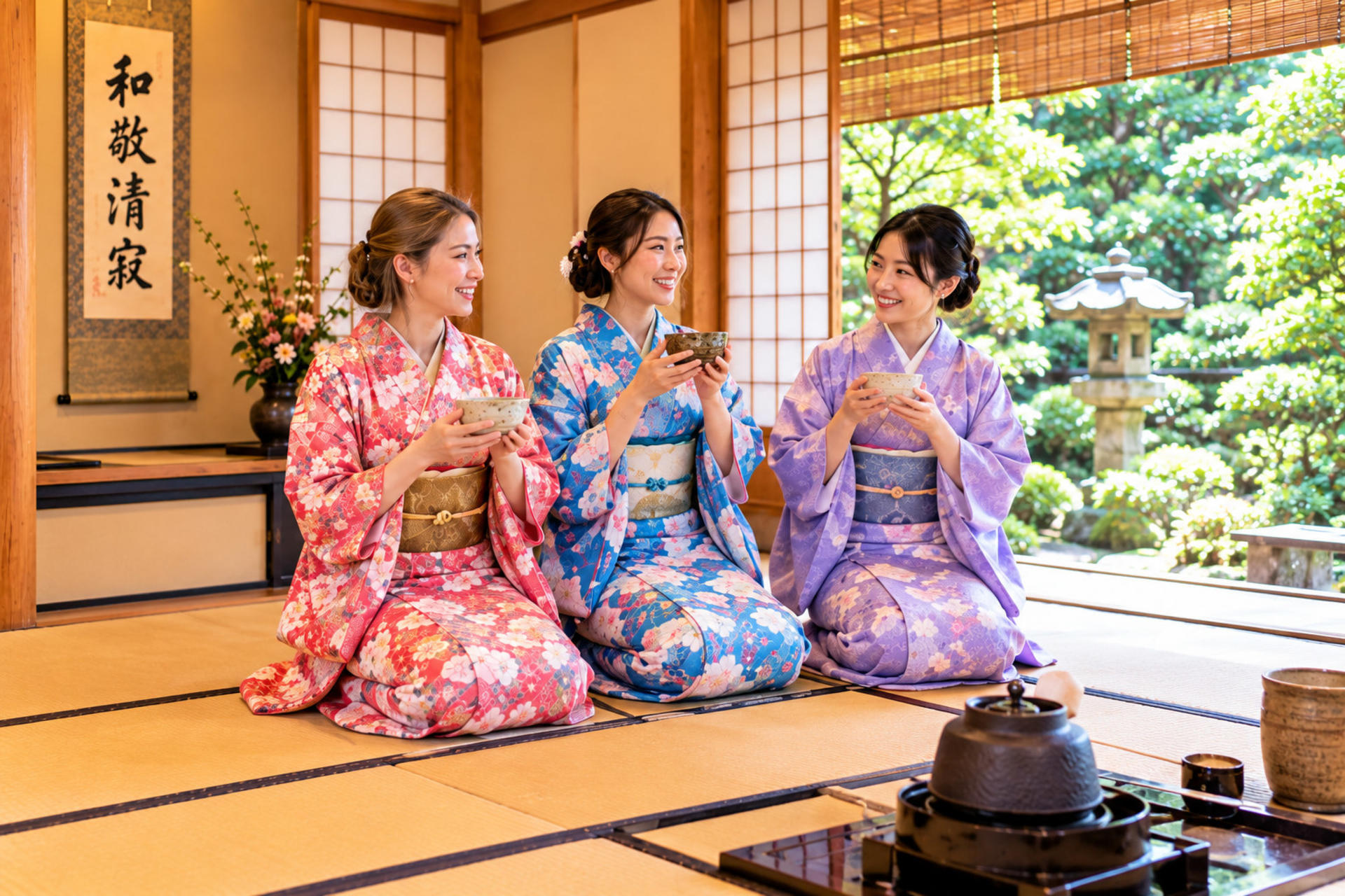 Kyoto Traditional Kimono & Matcha Tea Ceremony - Thumbnail 11