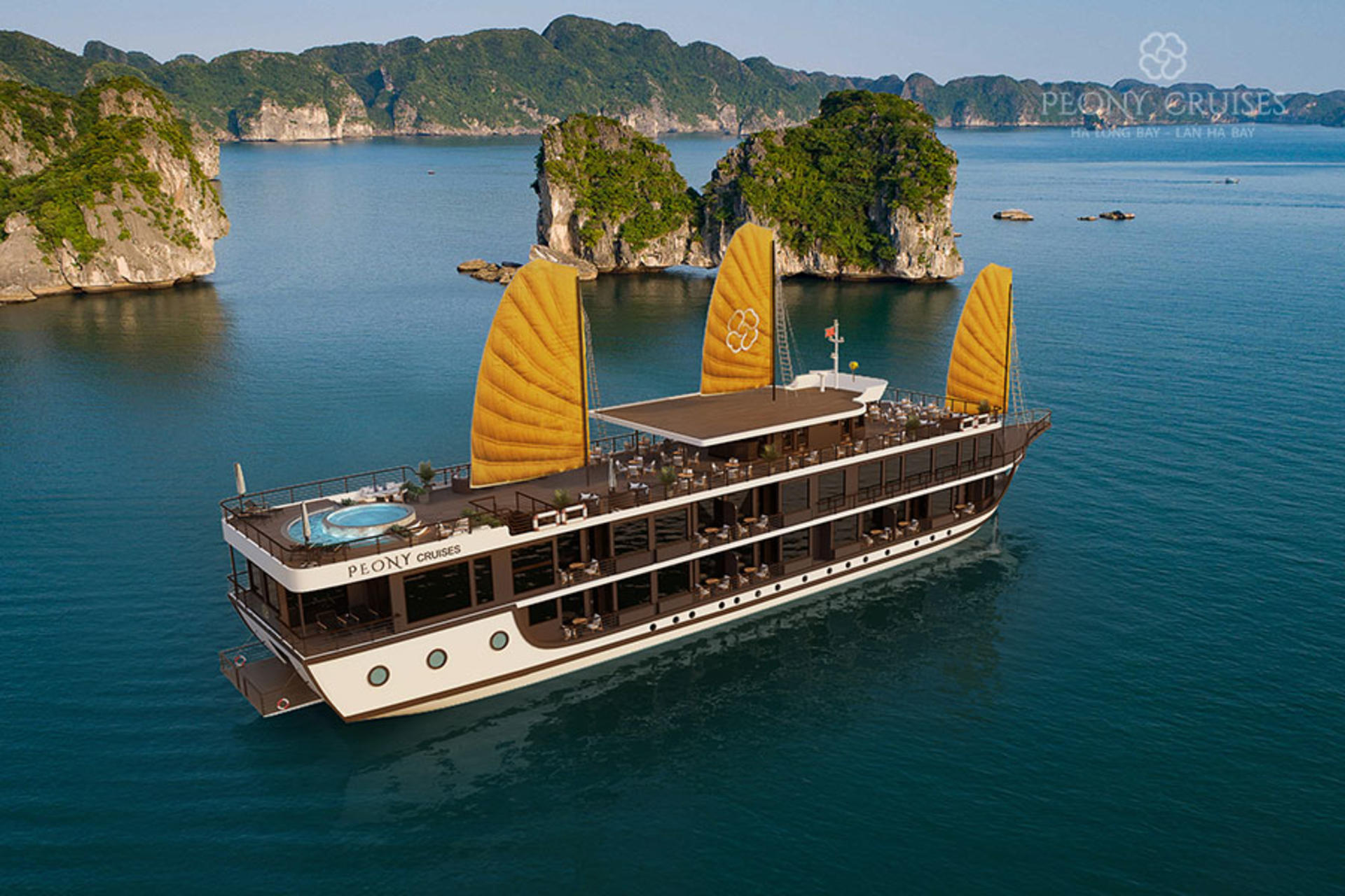 Peony 2D1N Cruise: Ha Long Bay & Lan Ha Bay Tour - Image 1