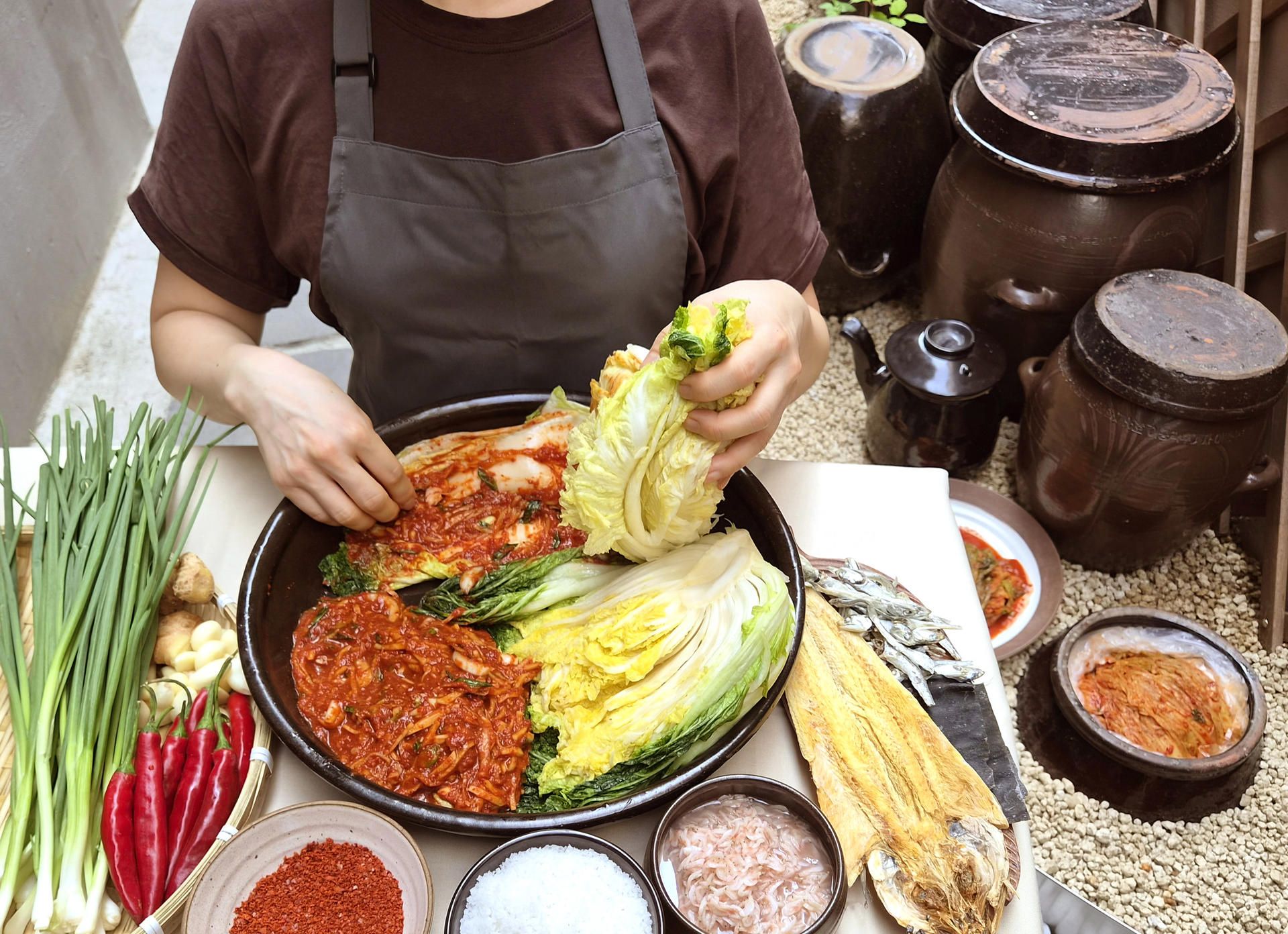 Traditional Kimchi Making Class in Seoul - Image 1