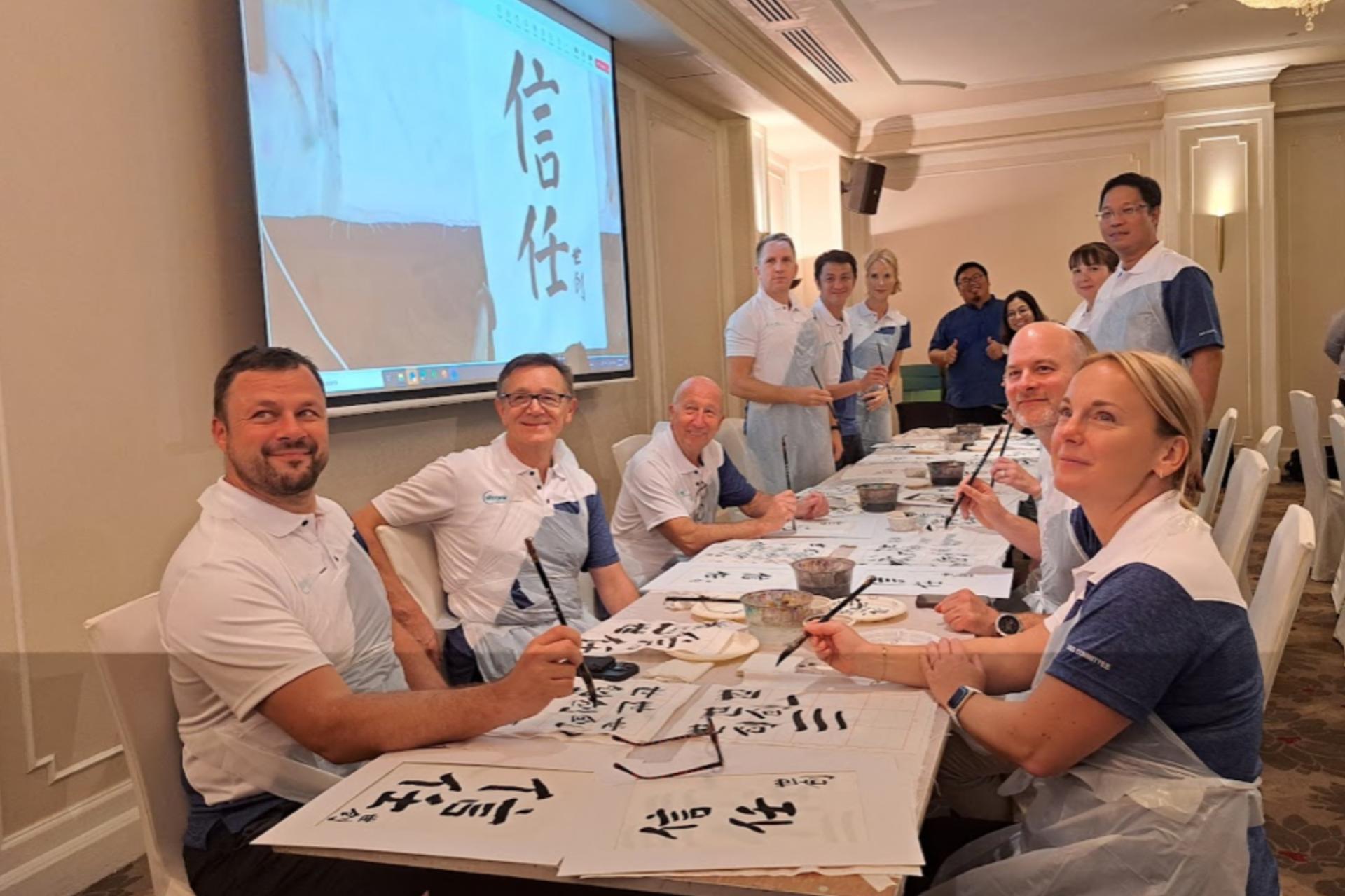 Chinese Calligraphy Writing Workshop in Singapore - Thumbnail 4