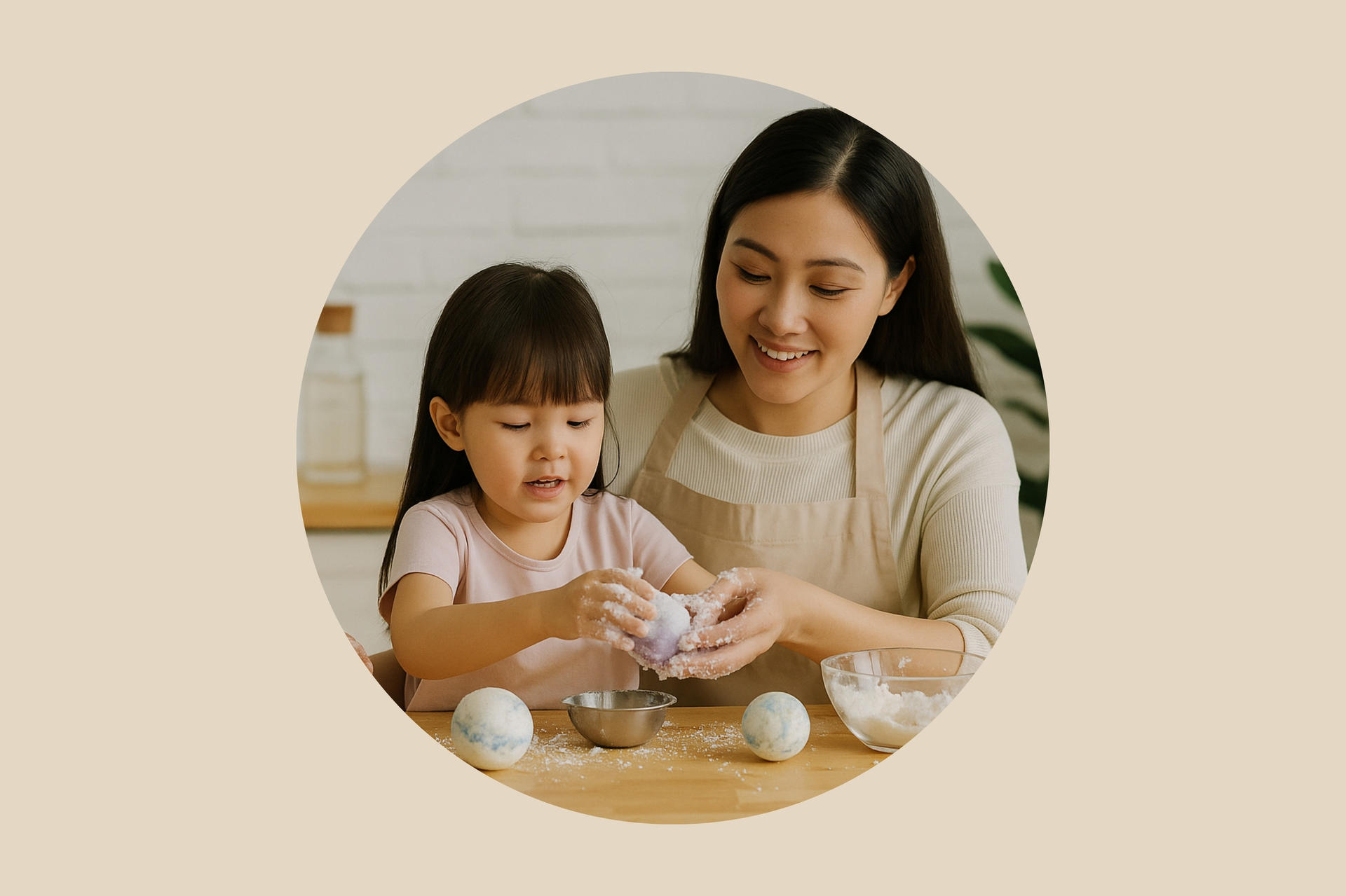 Parent-Child Bath Bombs Making Workshop in Singapore - Image 1