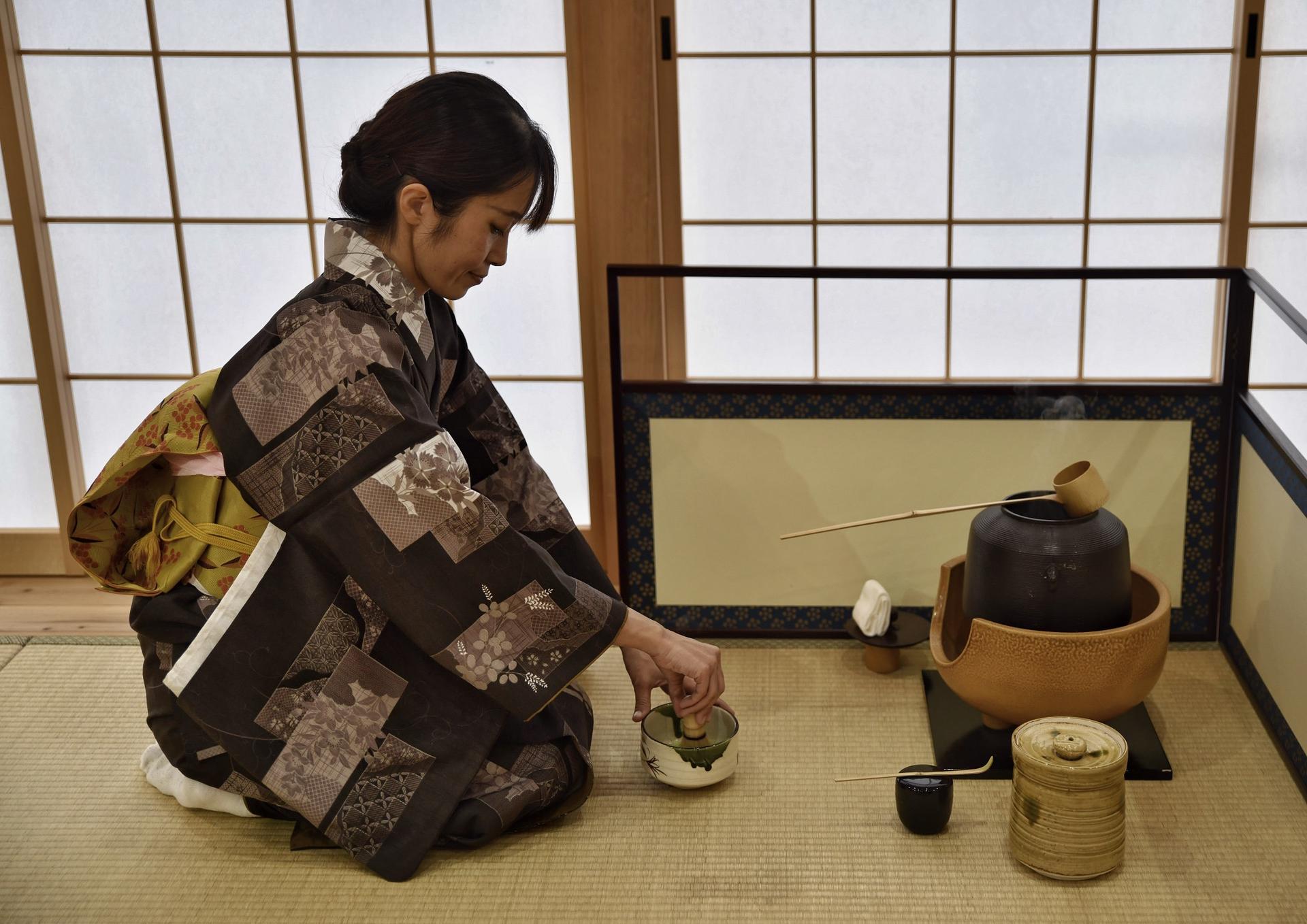 Kyoto Tea Ceremony & Imperial Garden Walking Tour - Image 1