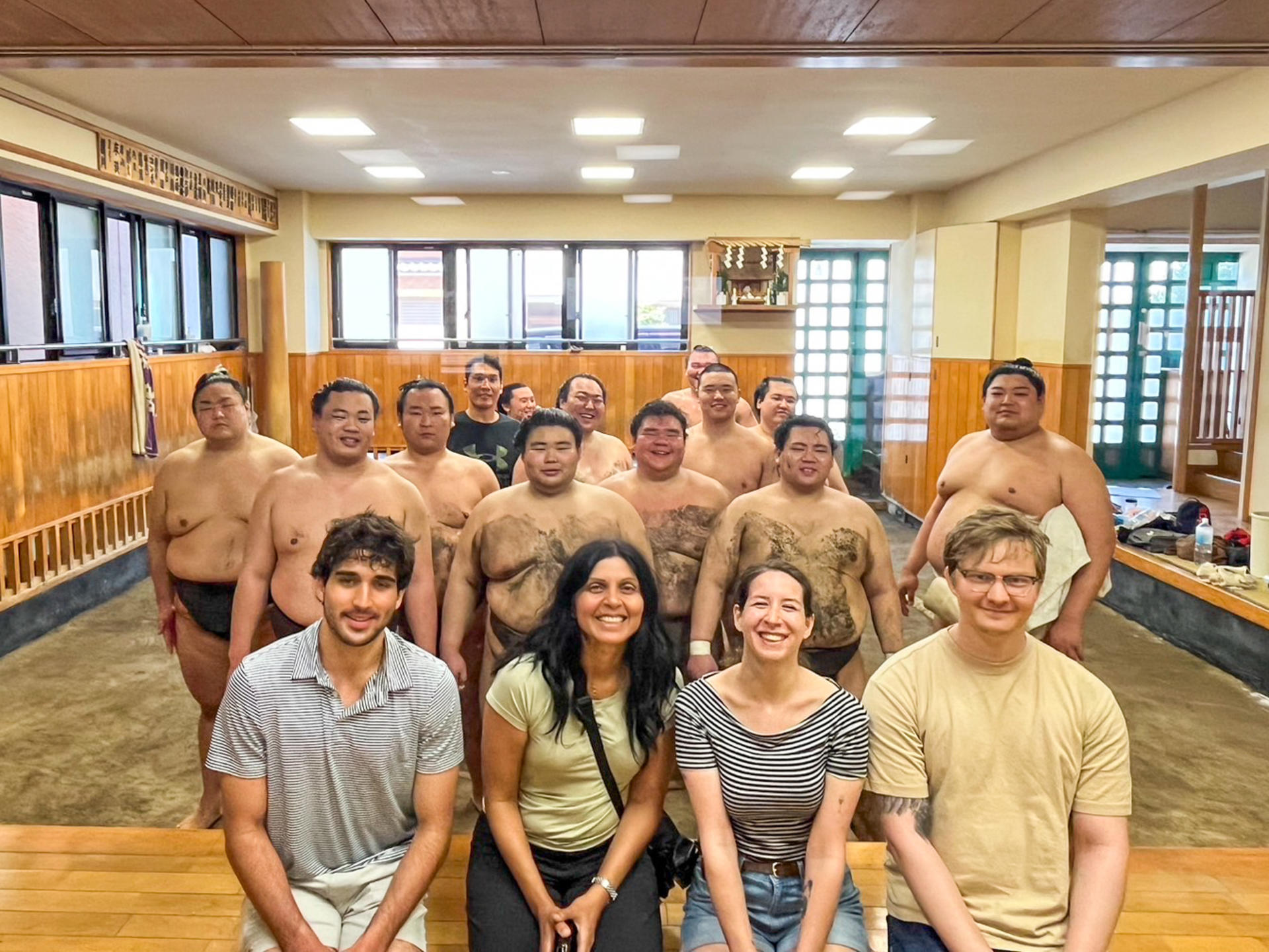 Tokyo Sumo Morning Practice Tour with Ring-Side Seats + Photo Shoot - Thumbnail 11