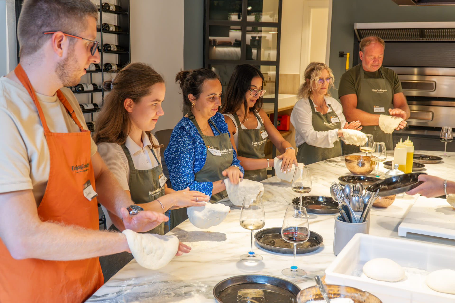 All-in-One Italian Cooking Class: Pasta, Pizza & Gelato - Image 1