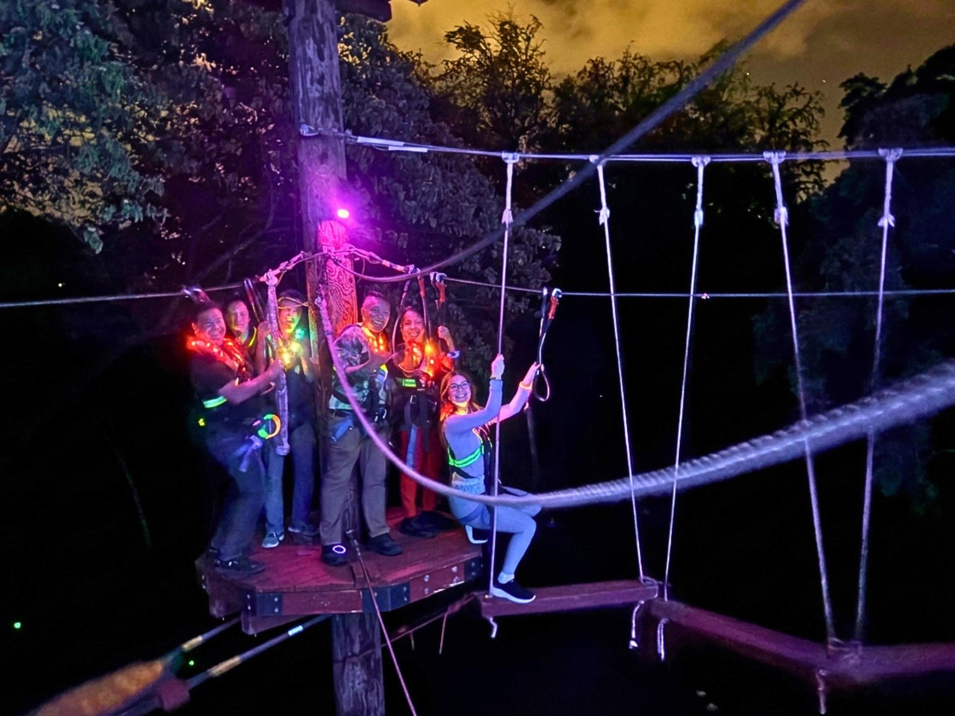 Night Ninja Course Experience with Campfire in Oahu - Thumbnail 17