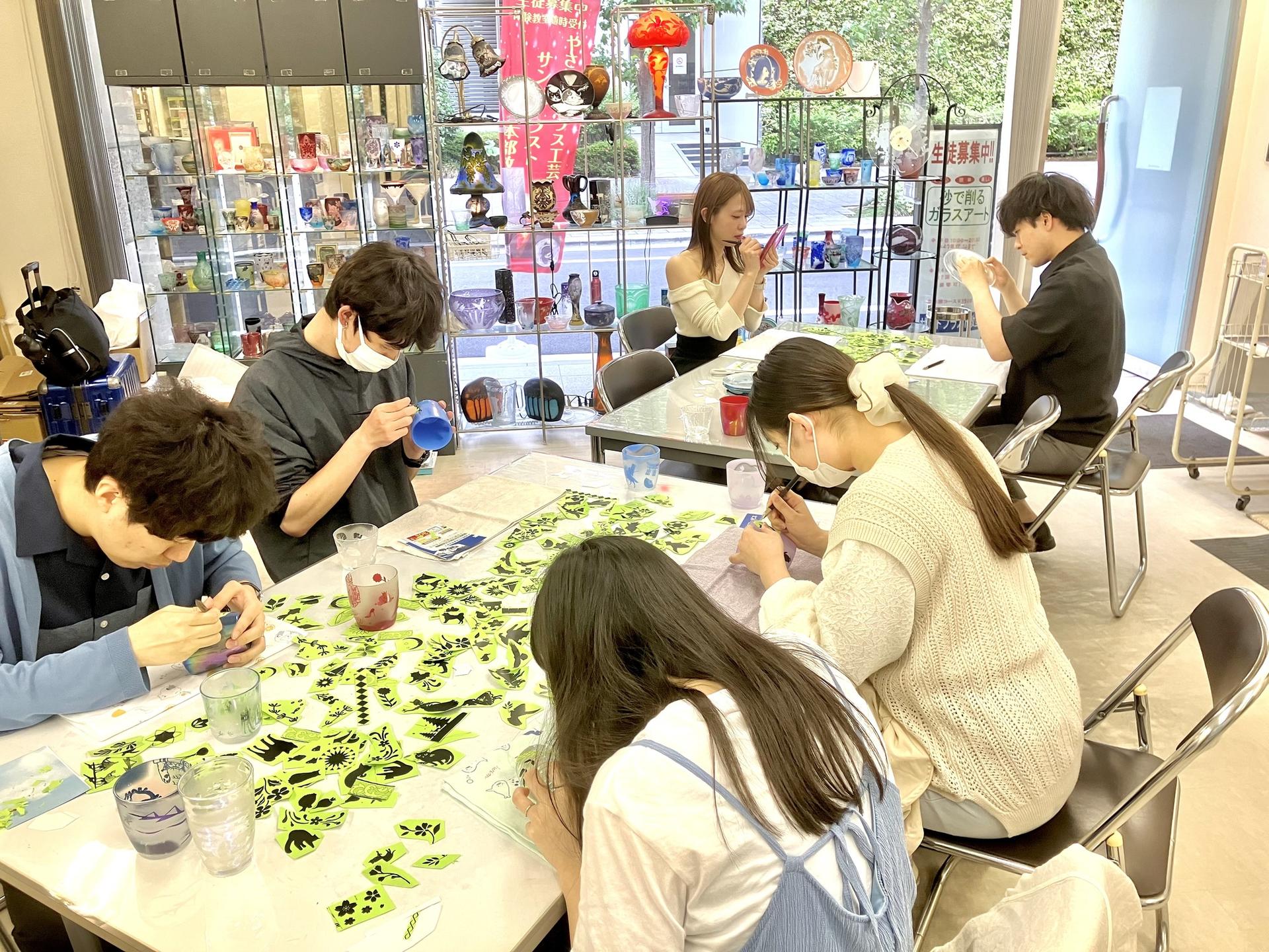 [Glass Craft Sandblasting Main Studio] Glass sandblasting experience - Thumbnail 24