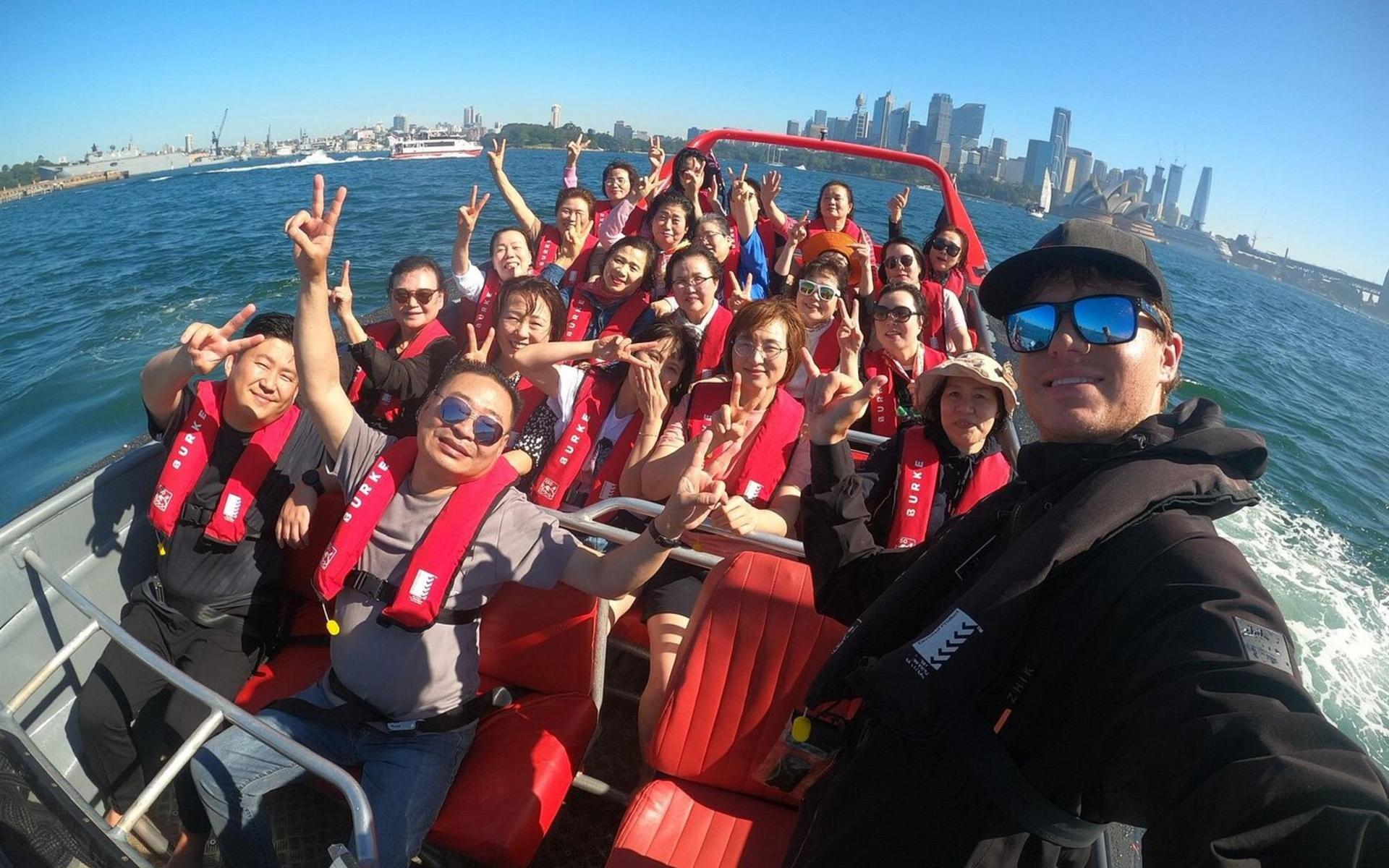 Sydney Harbour Oz Jet Boating Thrill Ride - Thumbnail 5