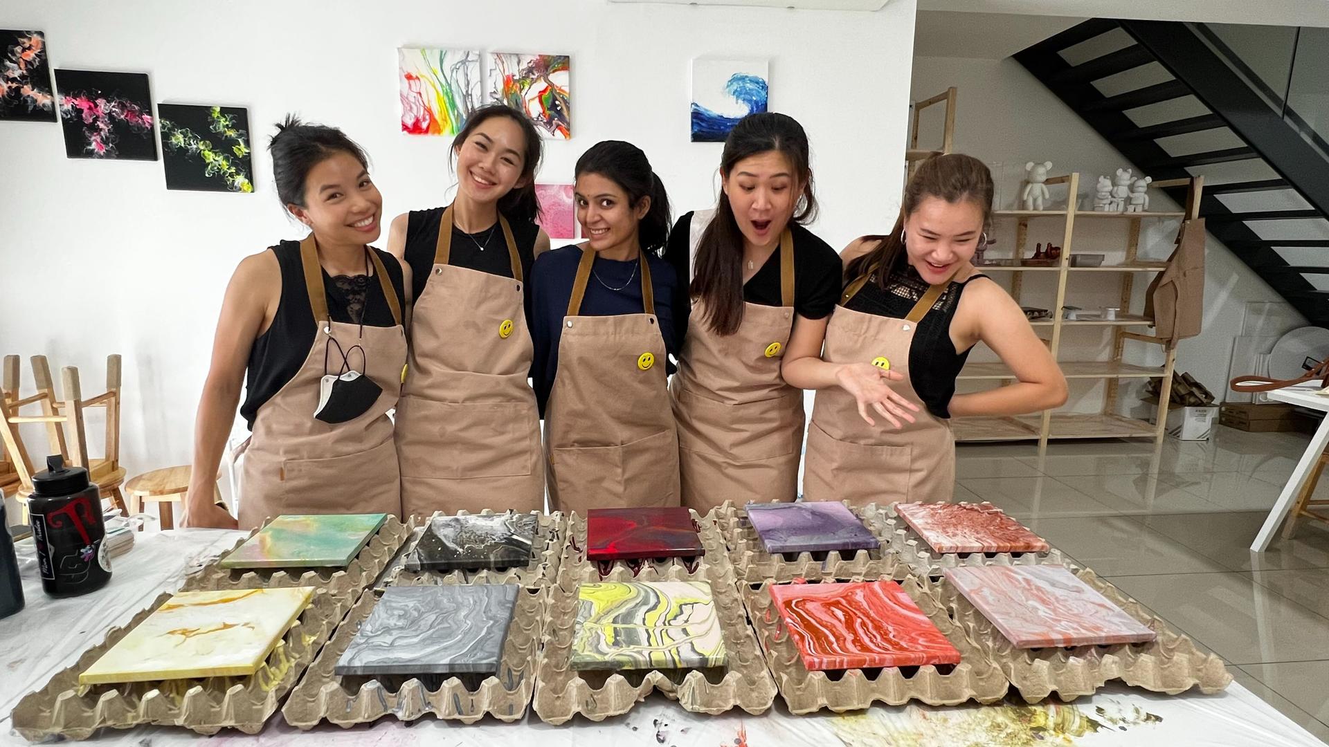 Fluid Art Workshop in Kuala Lumpur - Image 1