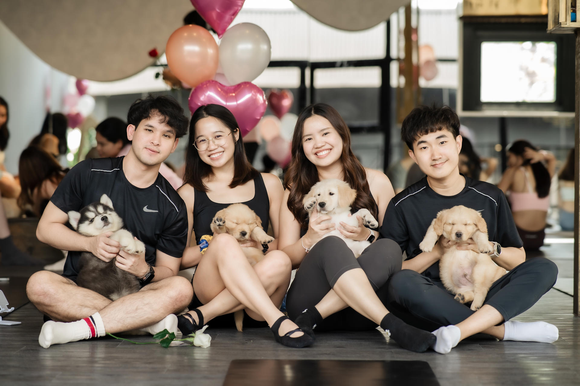 Puppy & Kitten Yoga Therapy with Photo Experience in Bangkok - Thumbnail 17