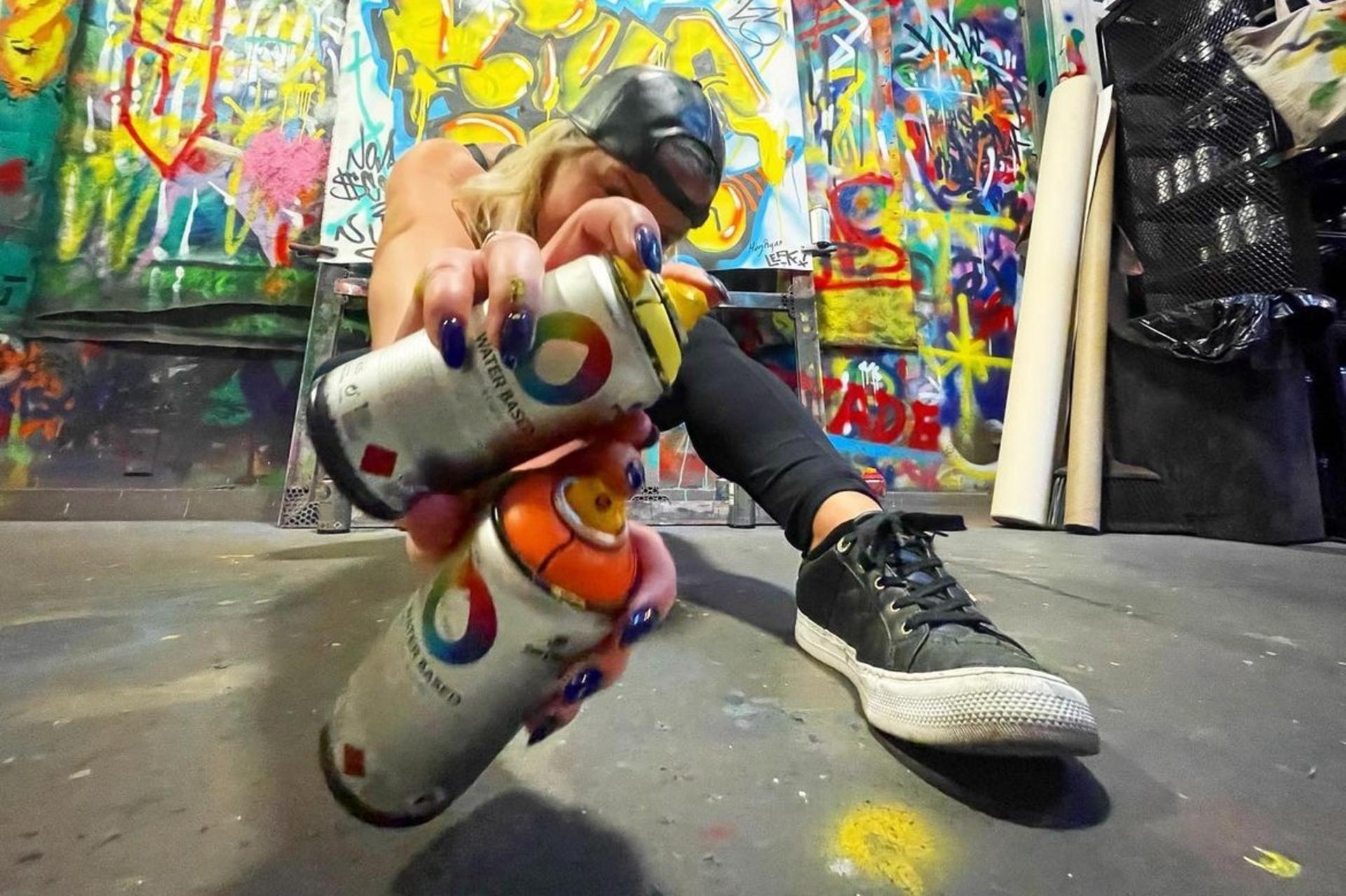 Graffiti Art Lesson in Brooklyn  - Thumbnail 2