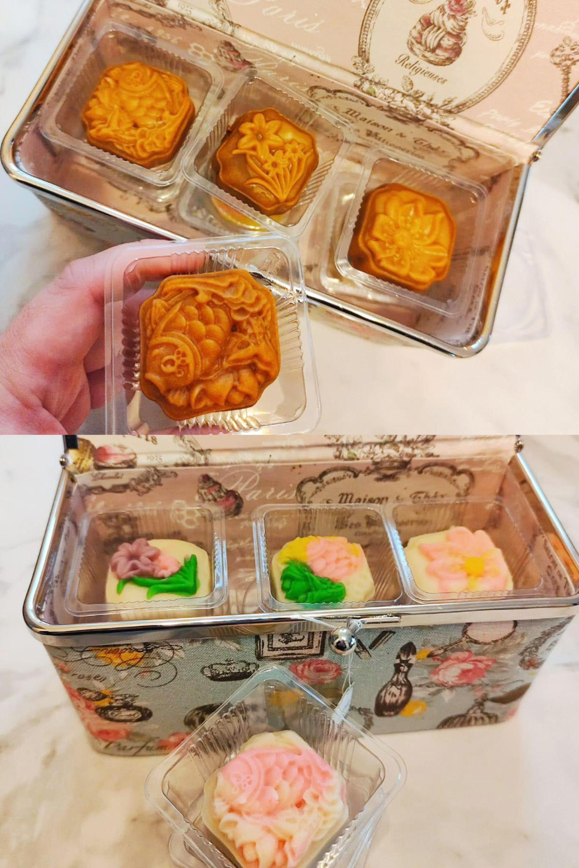 Tsim Sha Tsui [Traditional/Snow Skin] 6-Piece Vegetarian Mooncake Workshop - Choose Any Two  - Image 1