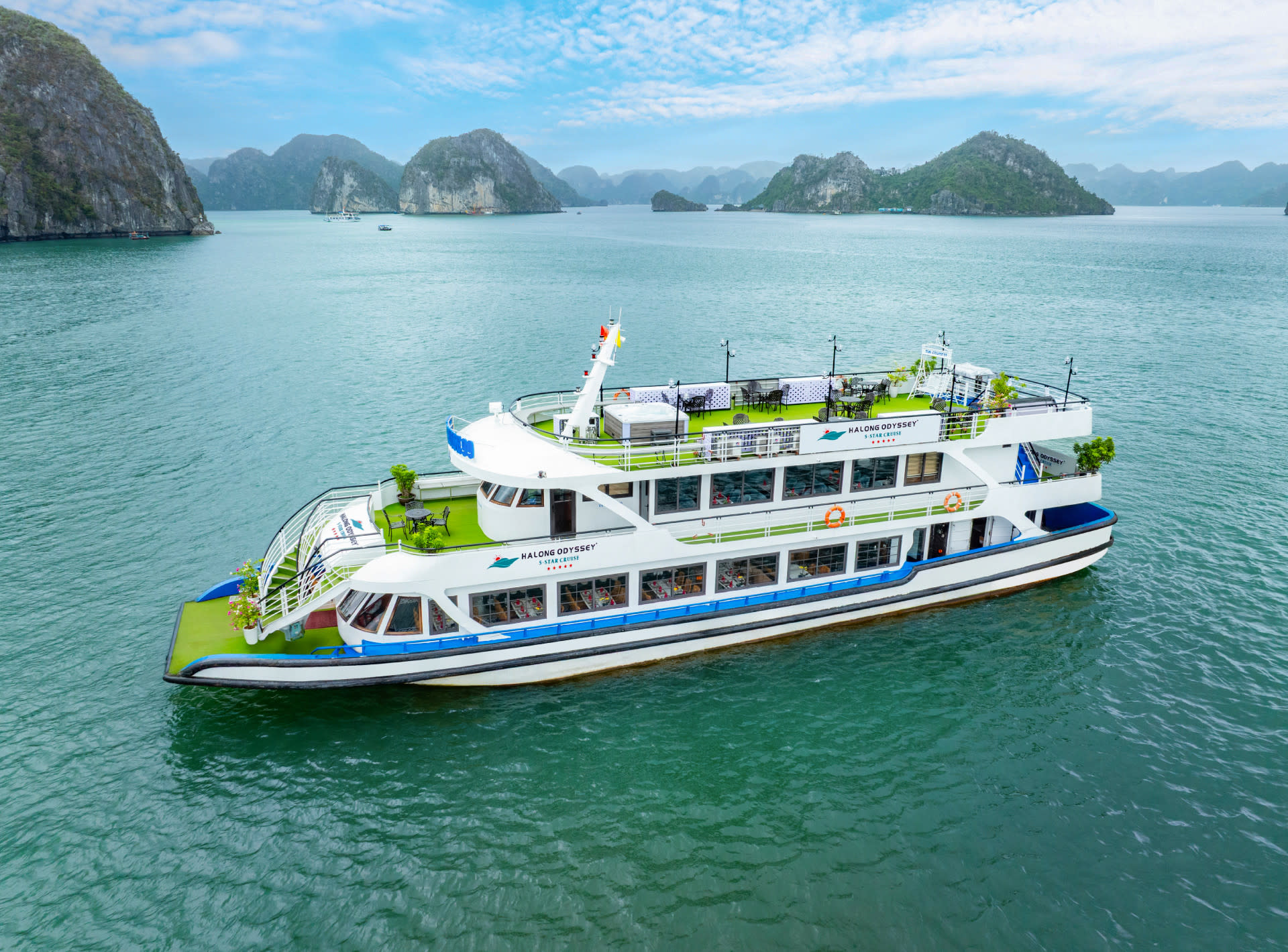 Odyssey Day Cruise: Ha Long Bay, Sung Sot Cave, Ti Top Island - Image 1